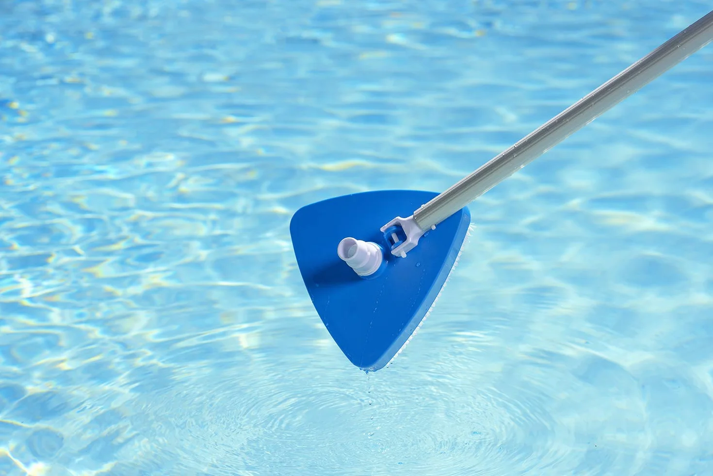 Poolmaster Aspirateur Triangulaire en Vinyle pour Piscine, Bleu Moyen