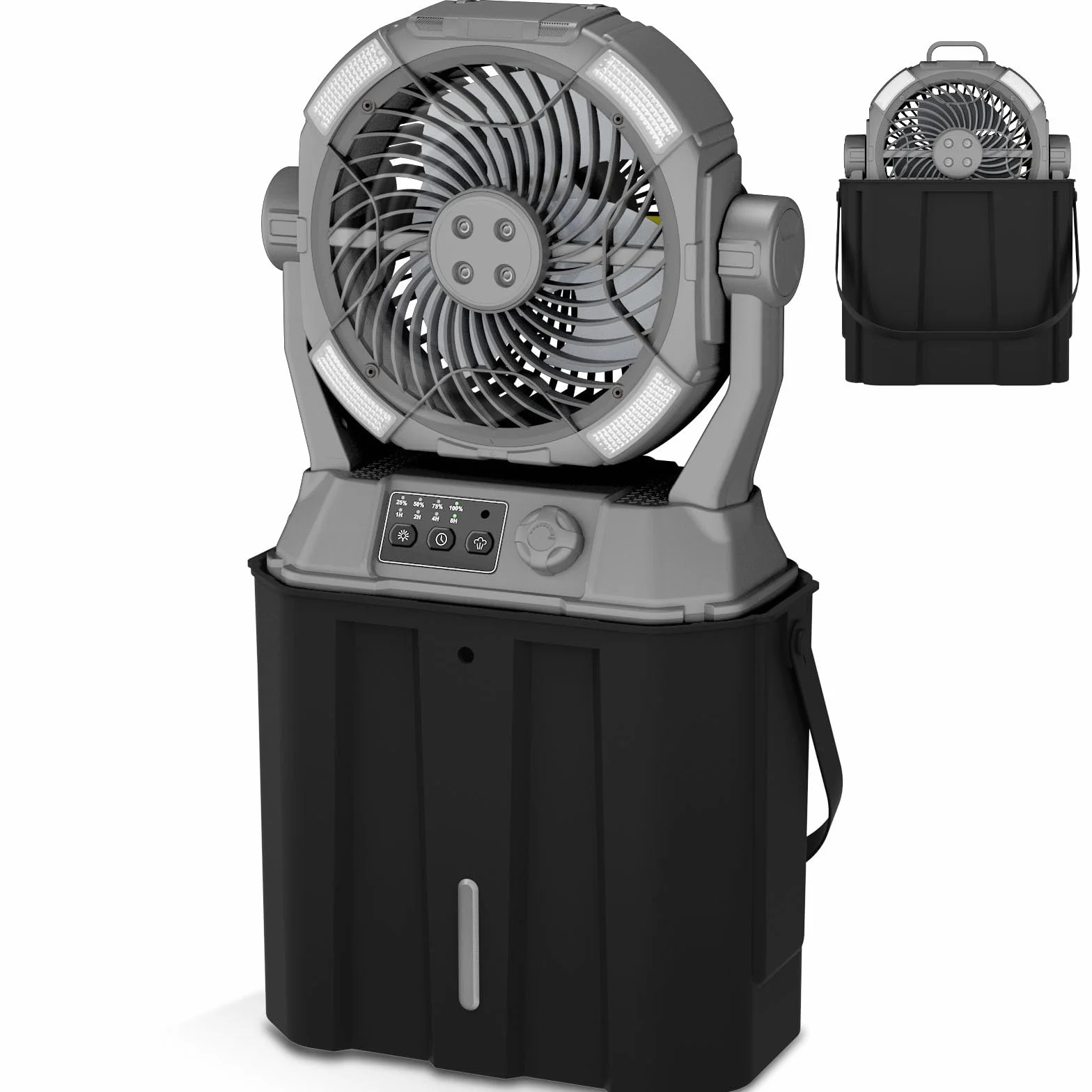 Câble de recharge et tuyau de pulvérisation pour ventilateur brumisateur
