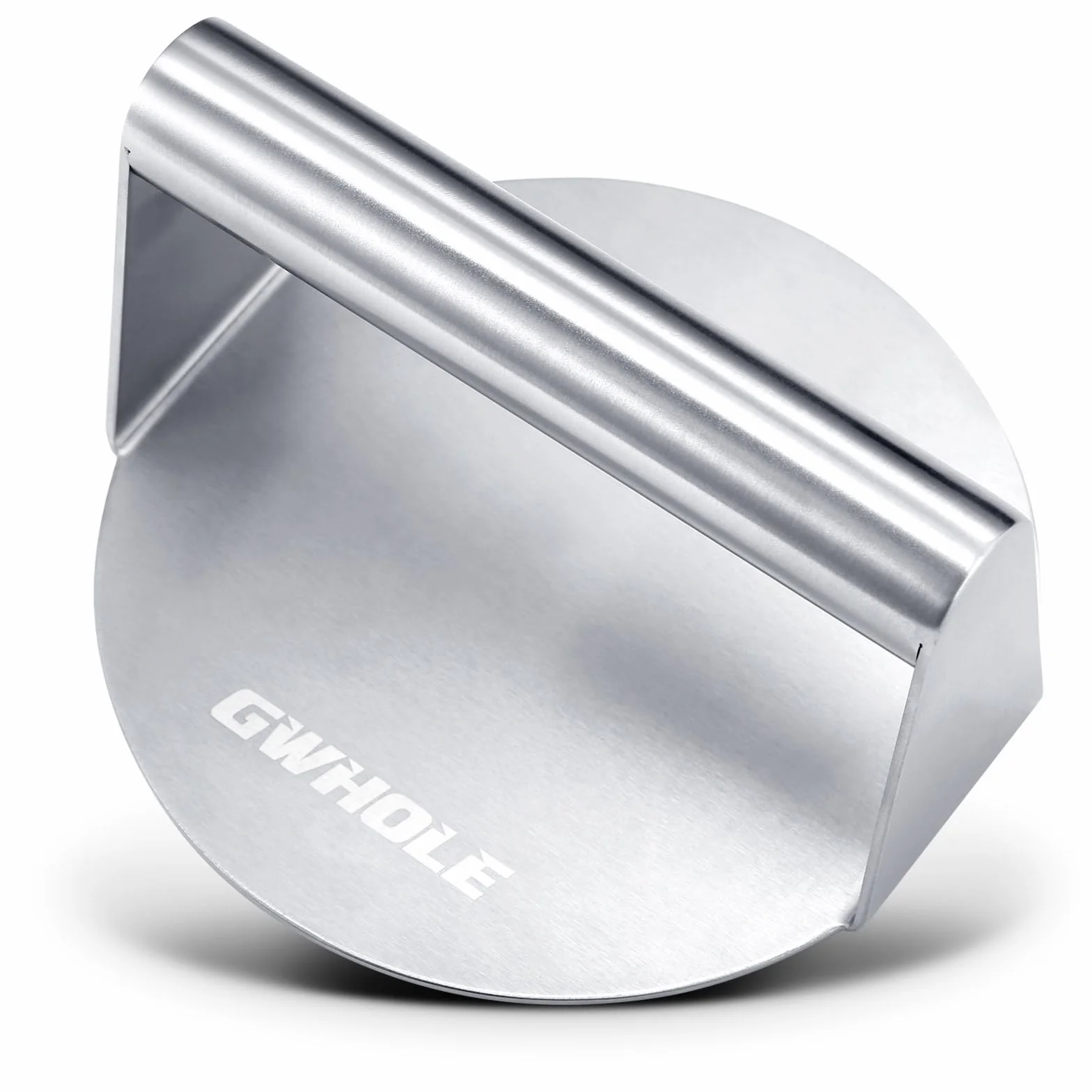 GWHOLE Presse Steak Haché Antiadhésive en Acier Inoxydable 304 pour Hamburger Smash Burger