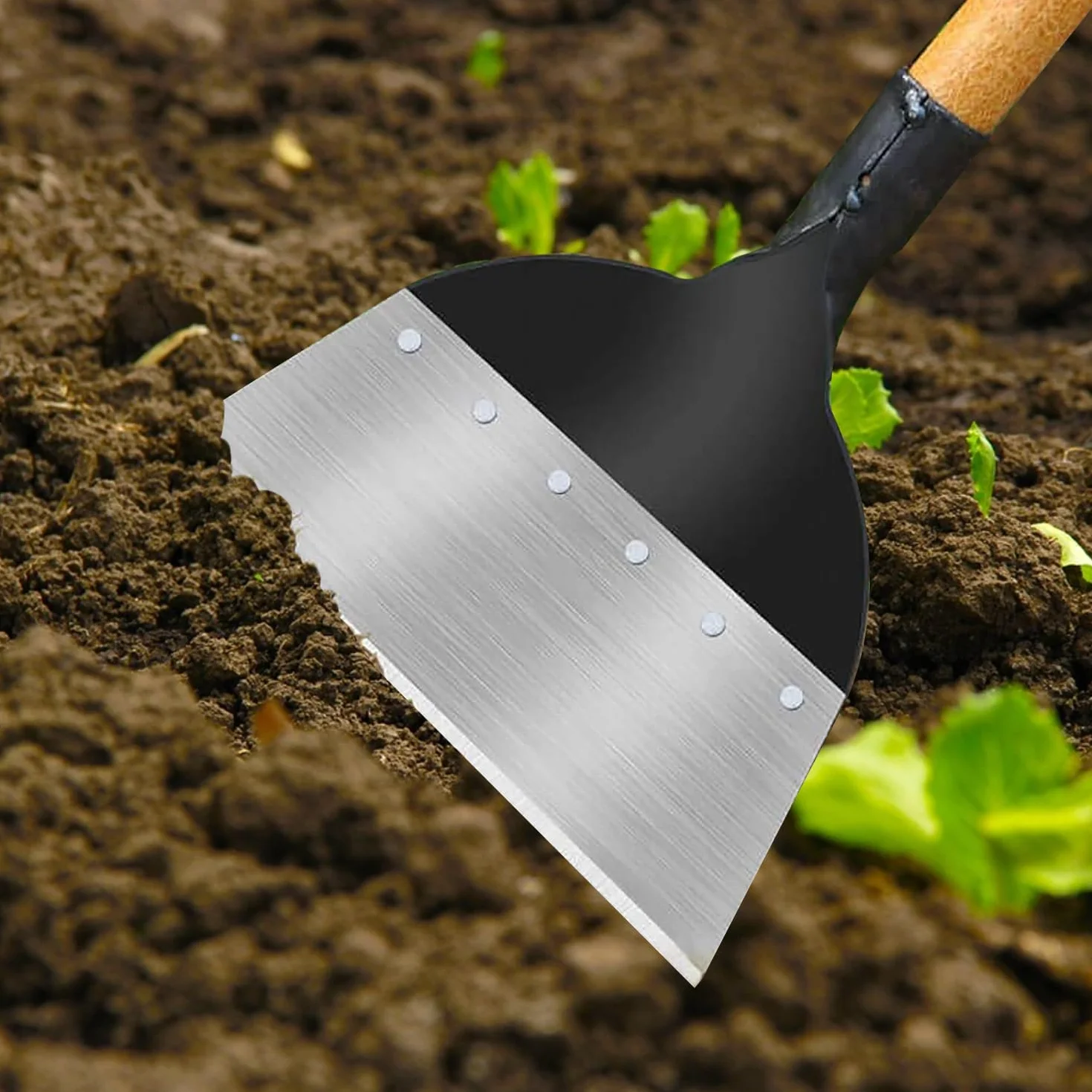 Pelle de Jardin Multifonction Outil de Désherbage 21cm
