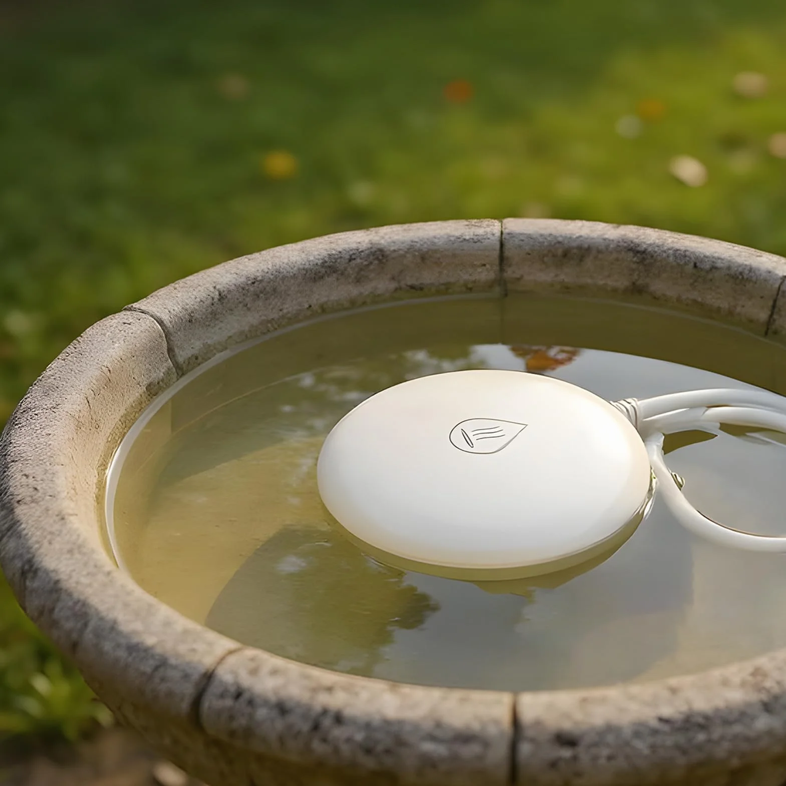 Réchauffeur De Bain d'oiseaux pour L'Extérieur, Chauffage pour Bassin À Oiseaux Dégivreur - Étang Fontaine Jardin