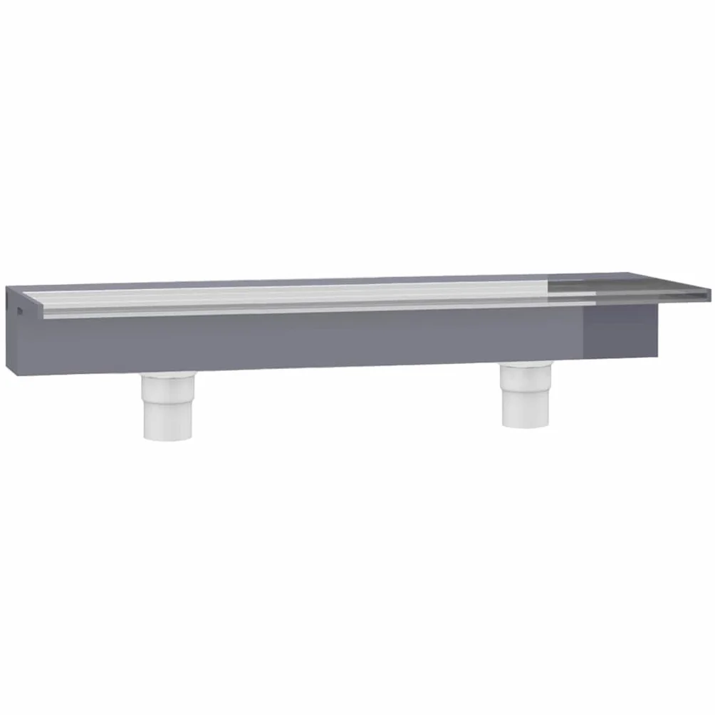 vidaXL Déversoir Cascade LED RVB Acrylique 90 cm Fontaine Décorative Jardin