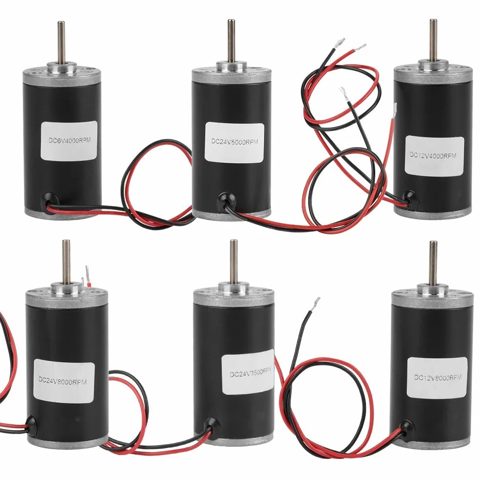 Moteurs À Courant Continu 6V 4000rpm 31ZY CW CCW Aimant Permanent Pour Générateur DIY
