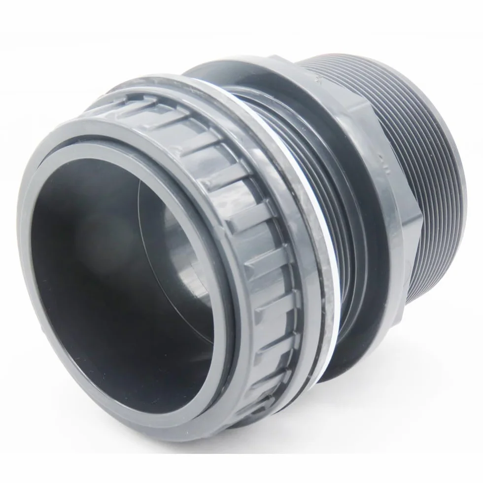 Traversée de paroi PVC 2 pouce 1/2 pouce ø 63 mm PN10