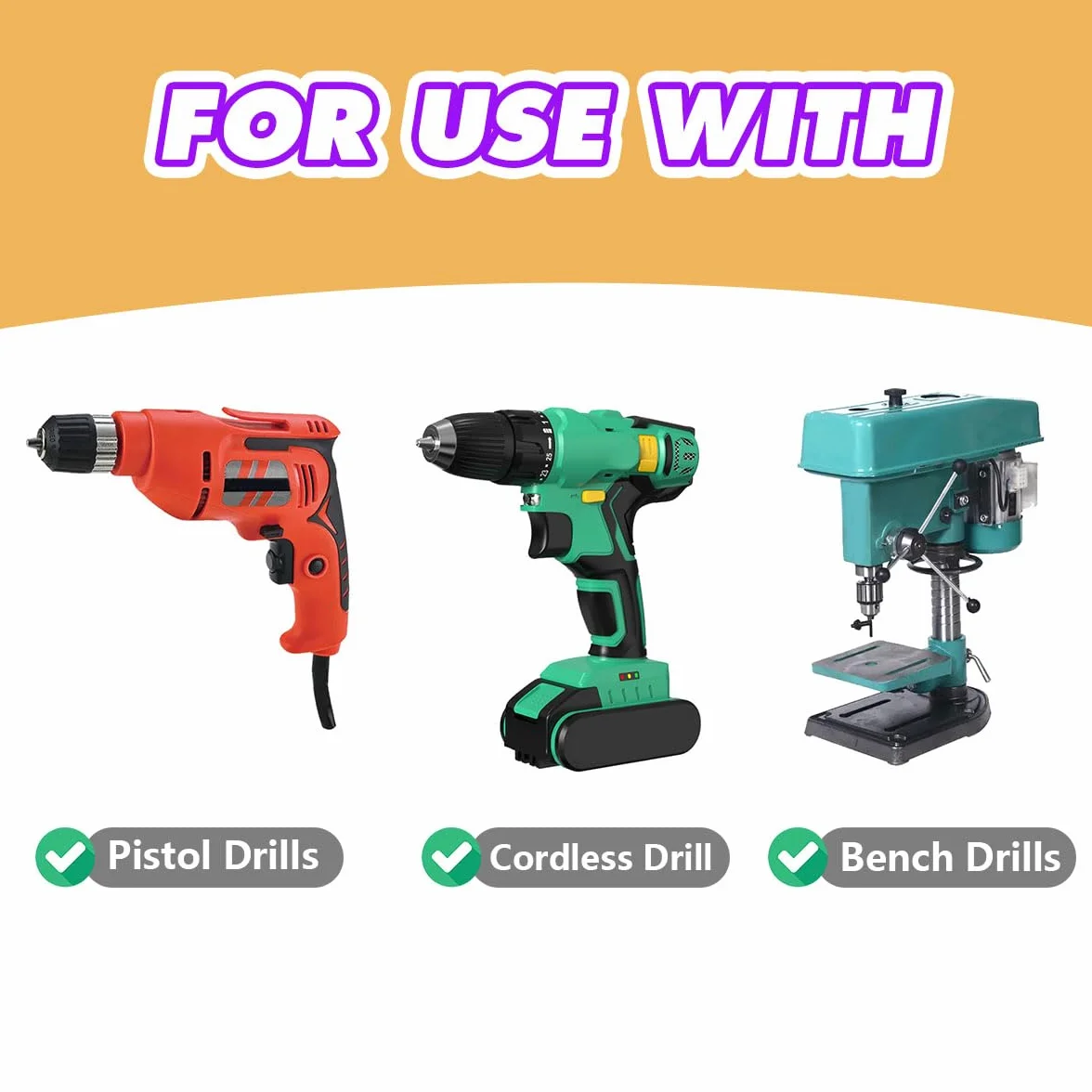 Scie cloche Bi-Métal 80 mm - Profondeur de coupe jusqu’à 30 mm - Idéale pour bois, plastique, cloisons sèches, placo, contreplaqué et métaux - Avec Adaptateur et Foret de centrage