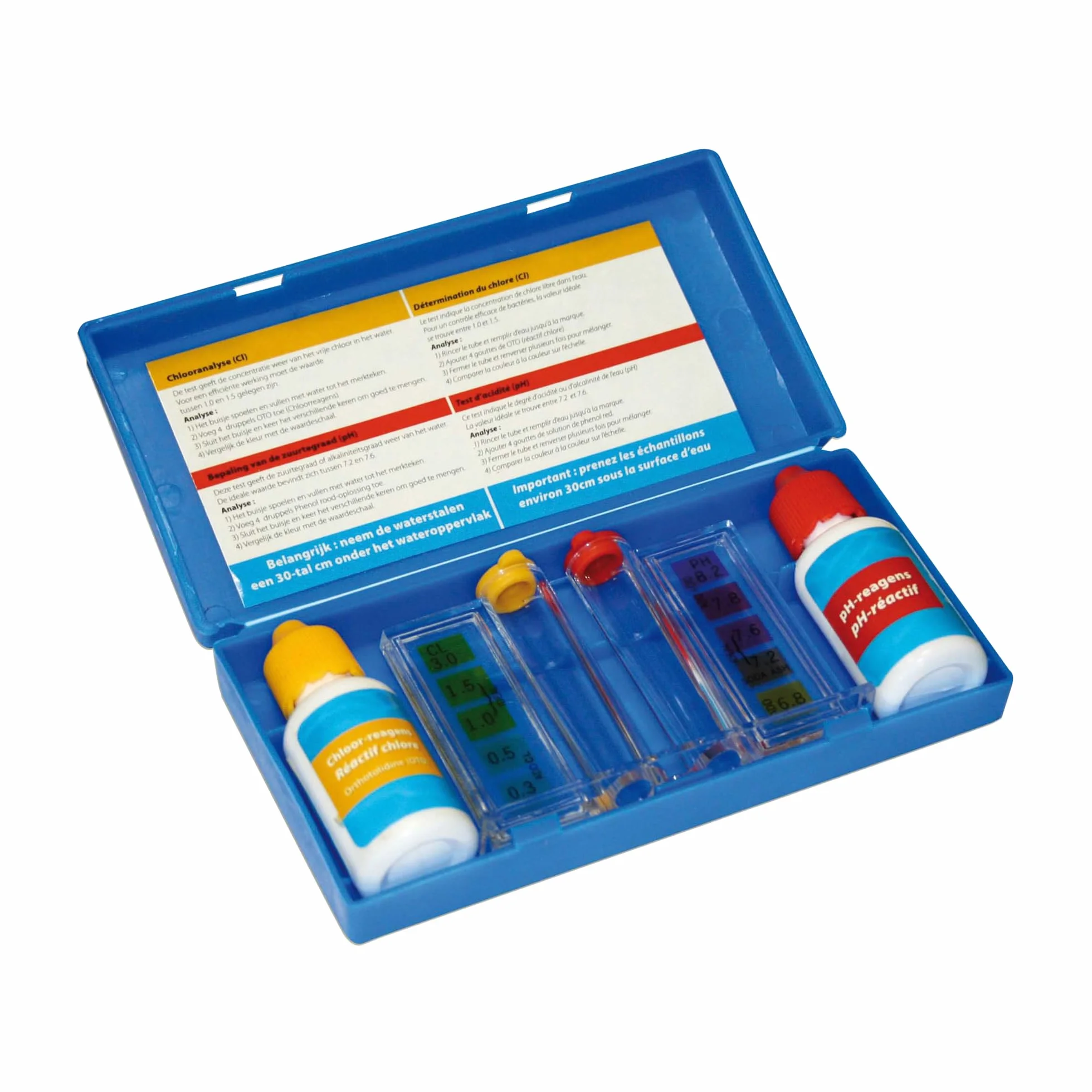 BSI Kit testeur pH Chlore Piscine Spa