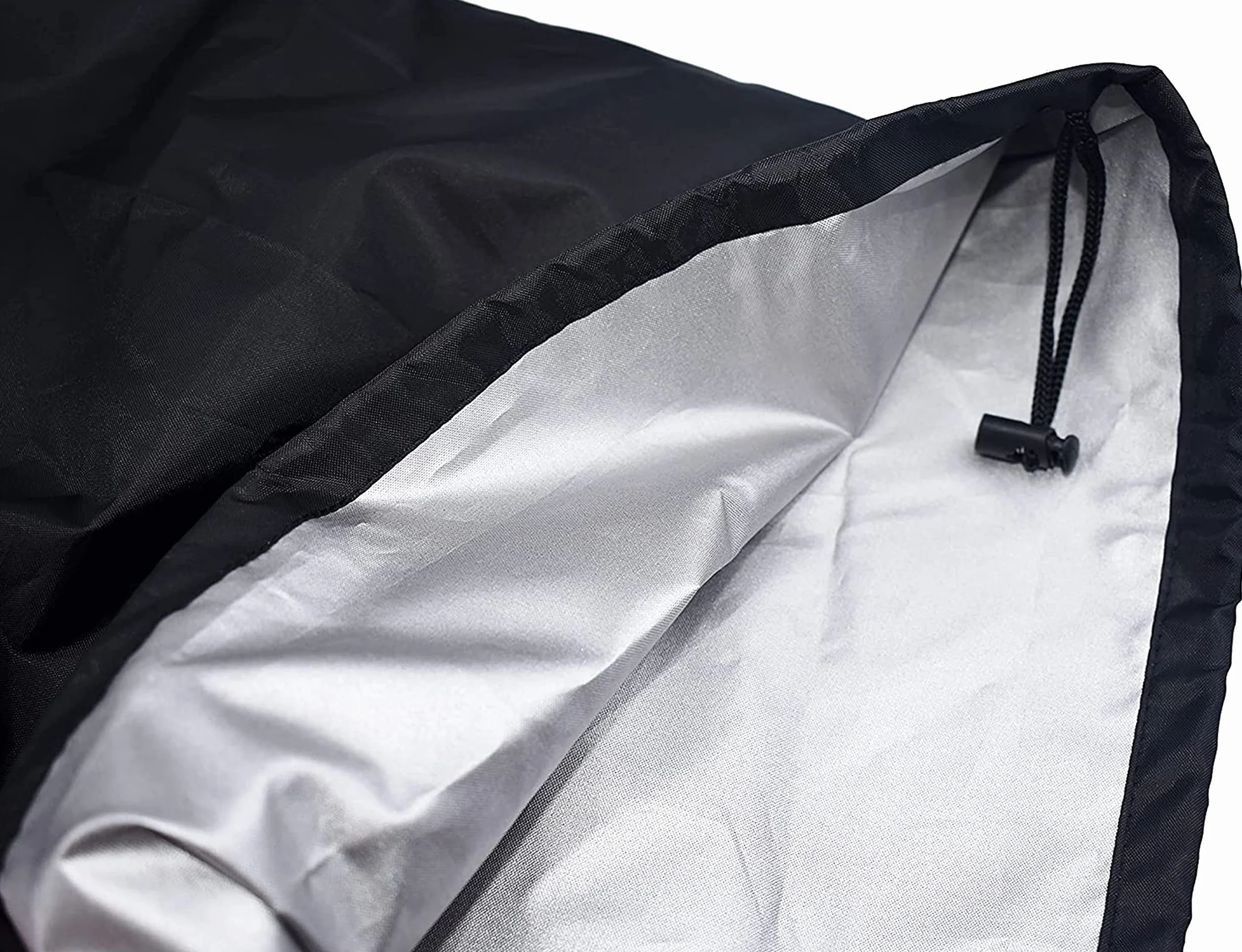 Housse de Protection pour Plancha en Tissu Oxford 420D 65×60×25 cm Imperméable Anti-UV Anti-poussière Noir