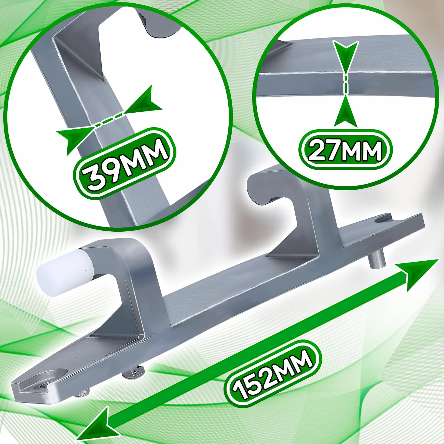 Charnière de Porte de Machine a Laver avec Code Original 620835 00620835 655117 605319 608936 pour Bosch pour Siemens pour Balay pour Constructa pour Neff - Garantie de 5 Ans - ONIX TECH