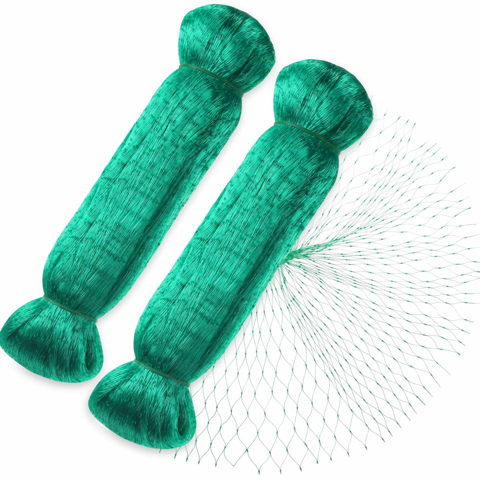 Anpro Filet Anti Oiseaux 4x10m Vert Maille 15mm Protection Plantes Jardin