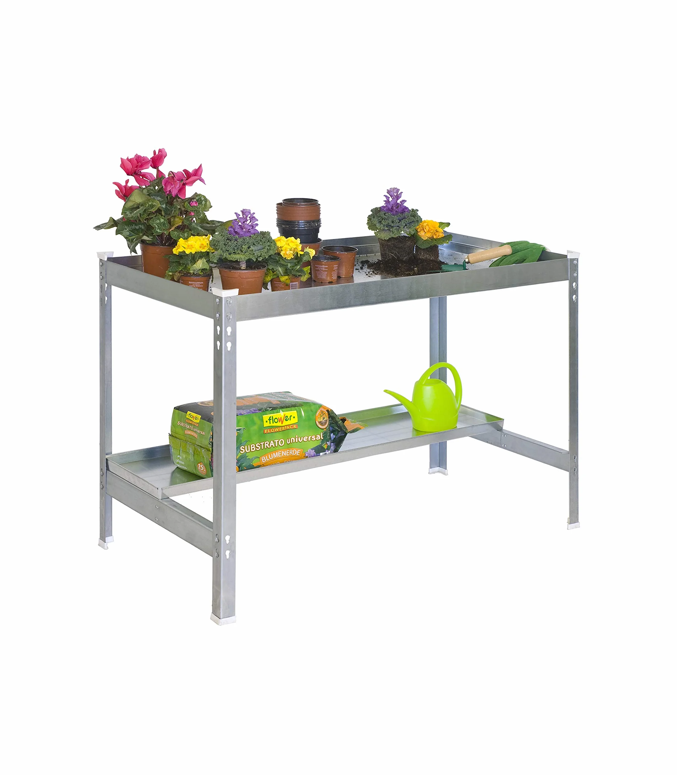 Simon Rack Table de rempotage 840x1200x600 mm Galvanisé