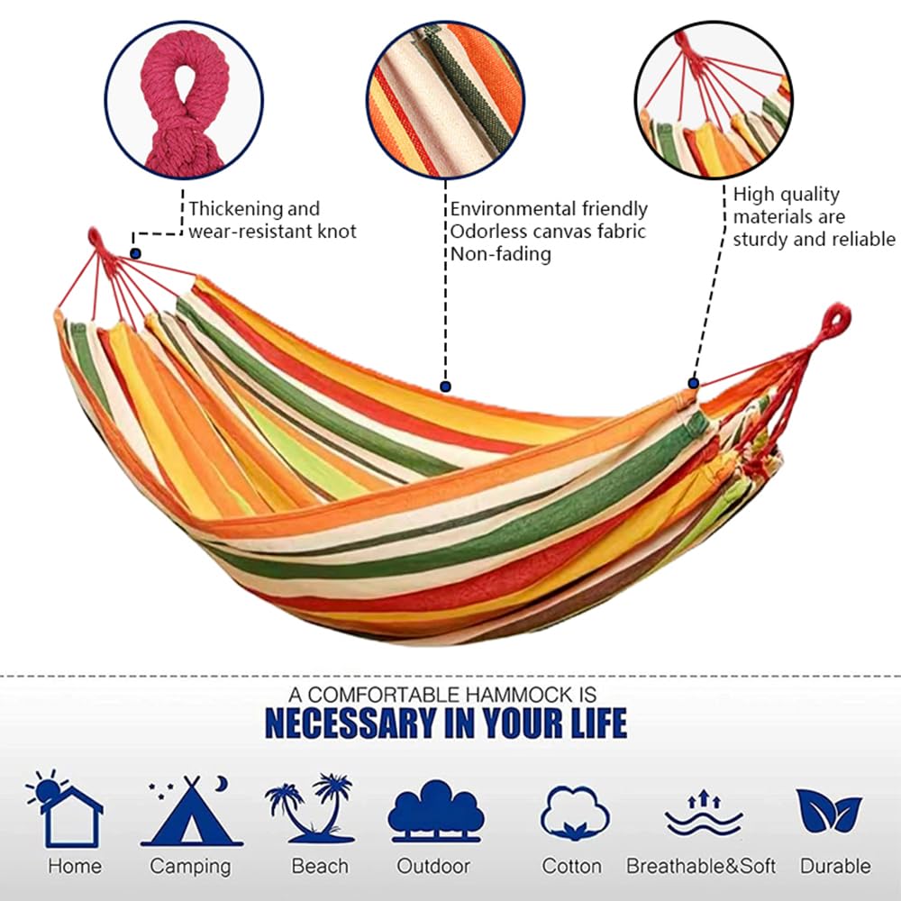 Portable Brazilian Cotton Hammock