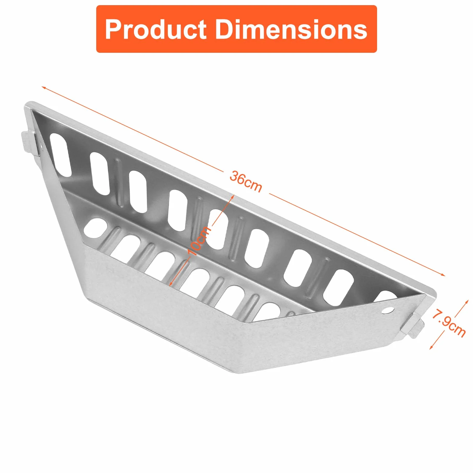 QuliMetal Char-Basket Paniers à Charbon pour Weber 7403 – Compatible BBQ 47,6 & 67 cm, Lot de 2