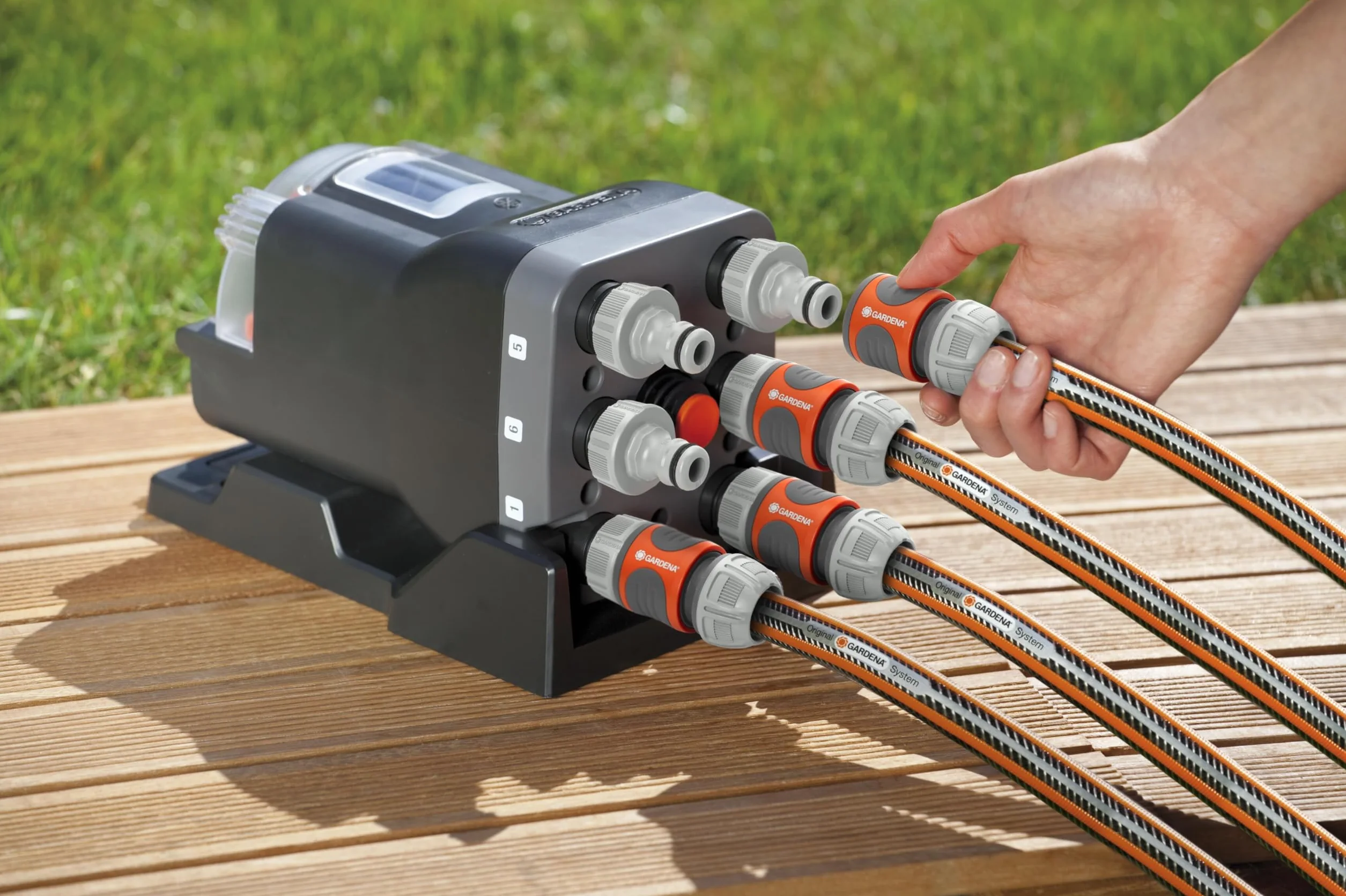 Gardena Sélecteur automatique distributeur 6 voies 3/4 Pouce 1197-20
