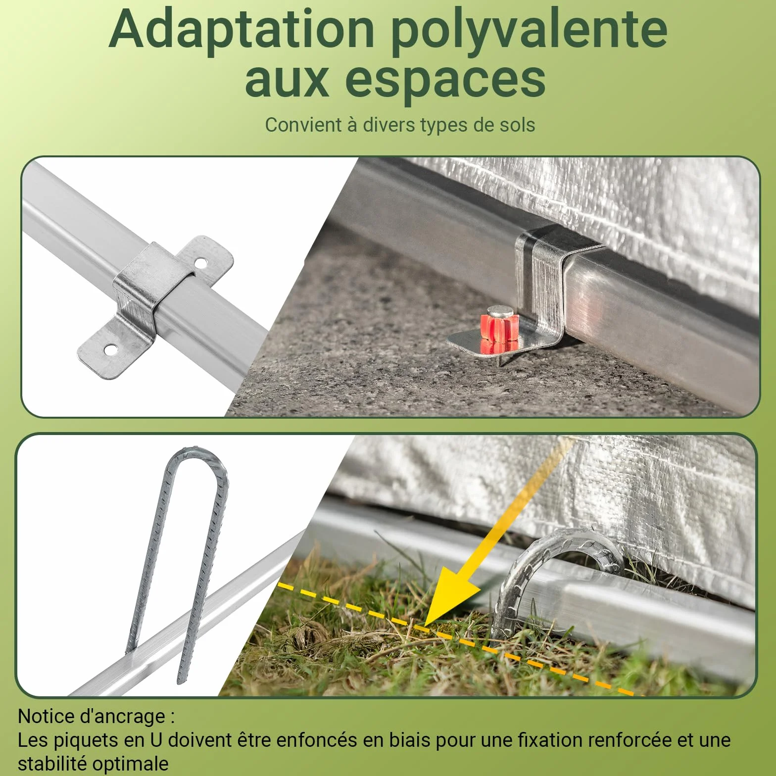 SoBuy Abri de Jardin Imperméable 120x176x163 cm Garage pour Vélo et Outils KLS11