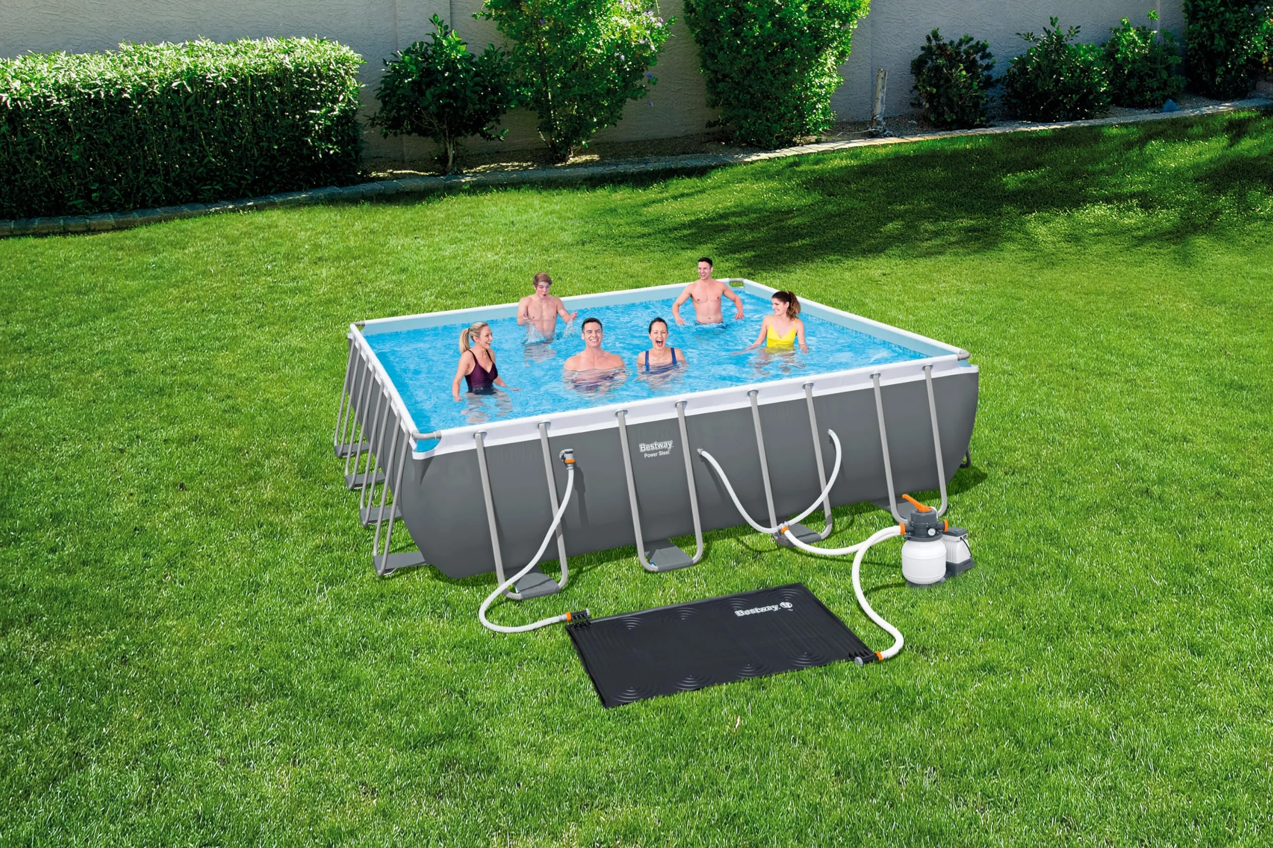 Bestway Réchauffeur Solaire 171 x 110 PVC 0,9 mm Connectable Tuyau 32 mm 38 mm