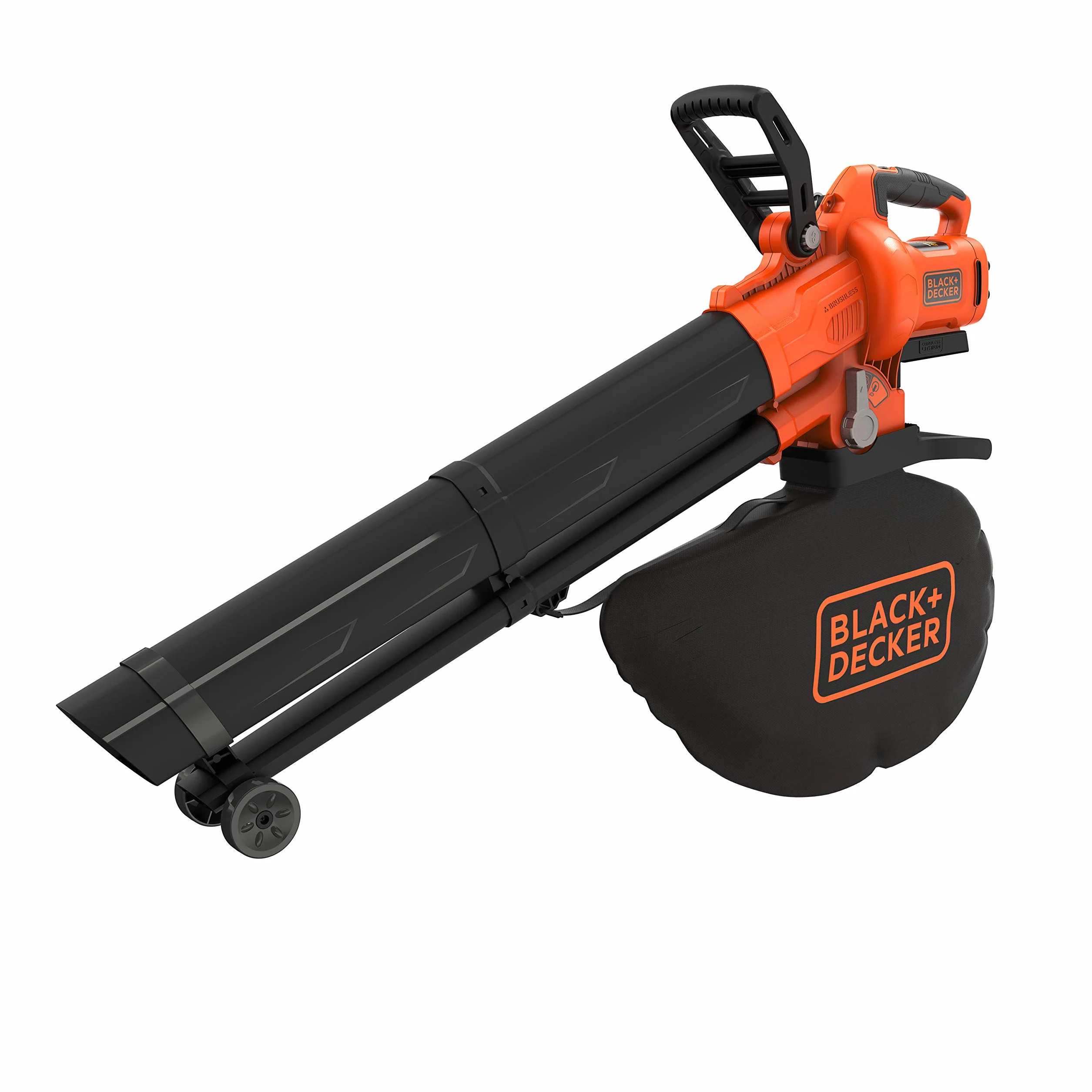 BLACK+DECKER BCBLV36B-XJ Aspirateur souffleur broyeur sans fil 36V sac 45L