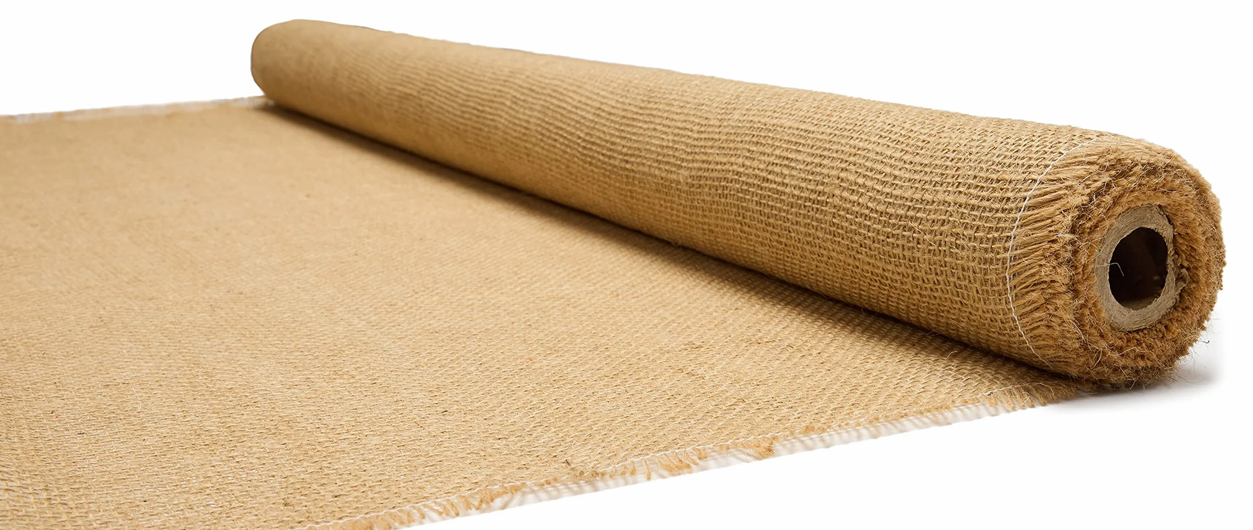 La Cordeline Toile de Jute Naturelle 230 g/m² 1 m x 5 m Rouleau Jardinage Bricolage