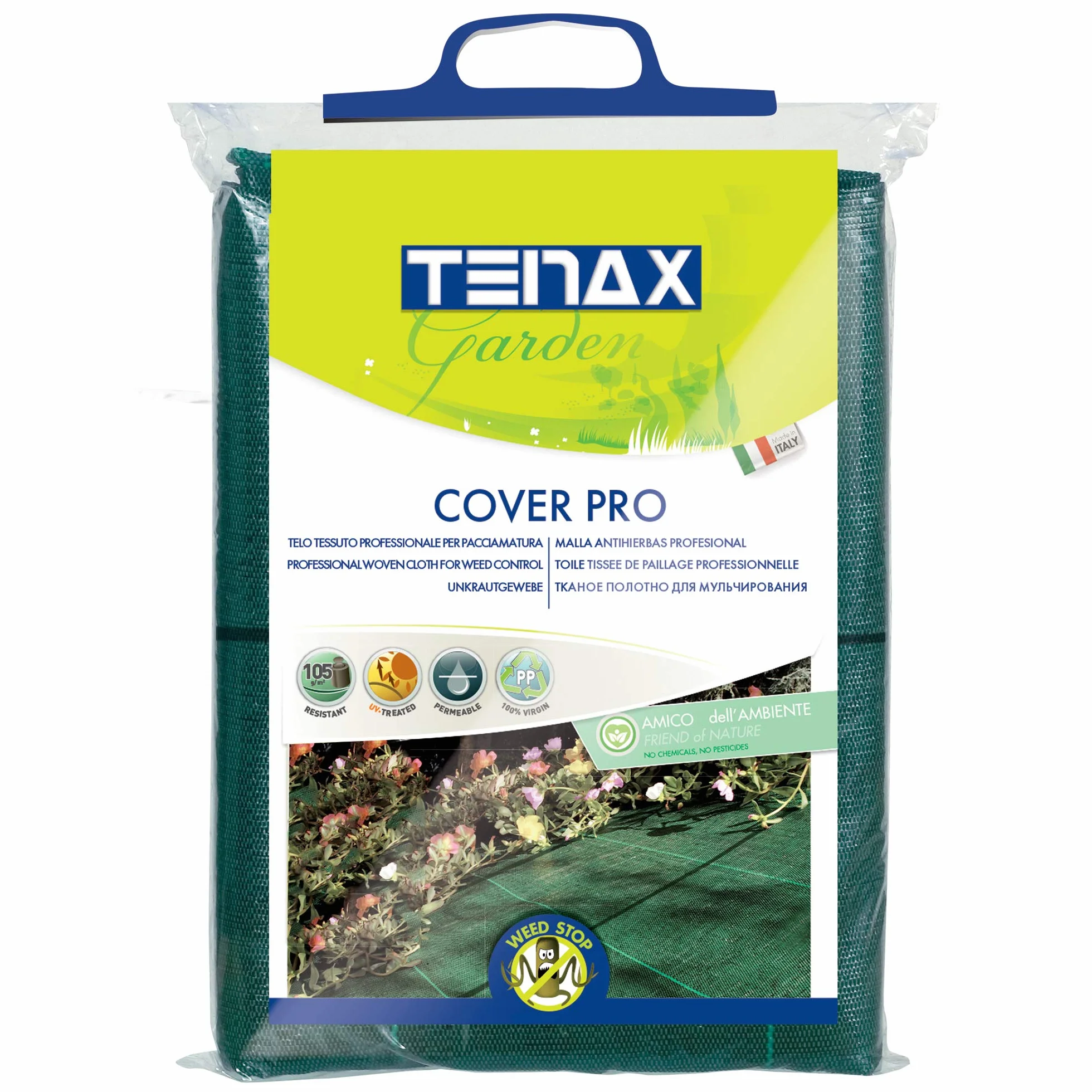 Tenax Toile de paillage Cover Pro 1,60x5 m Vert