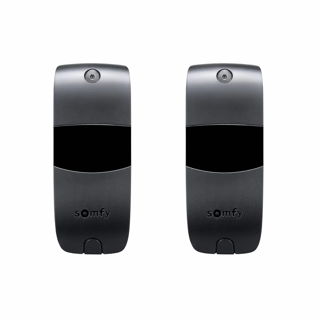 somfy 2400939 - Set de cellules photoélectriques – Détection d’Obstacles ou de Personnes - Compatible Moteurs de Portail RTS et Porte de Garage RTS de Marque