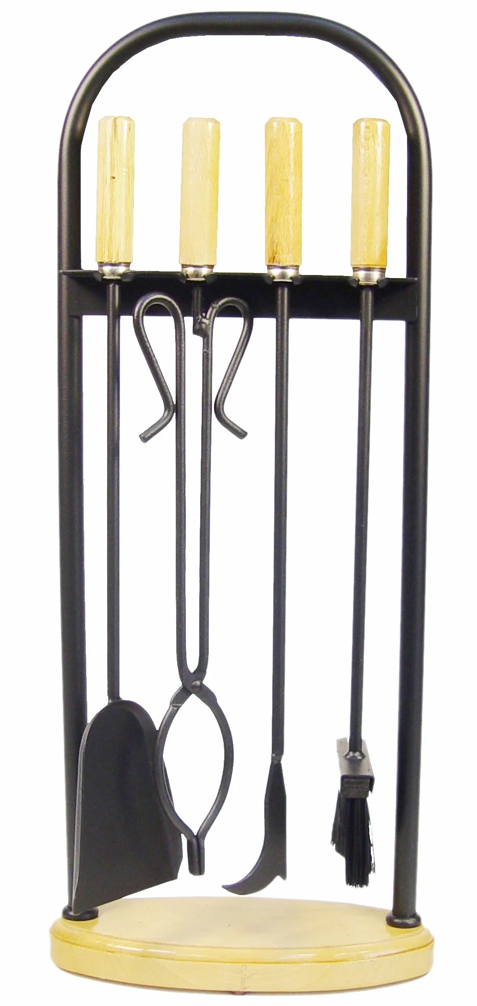 ENSEMBLE CHEMINÉE ARC 4 PIÈCES FORGE
