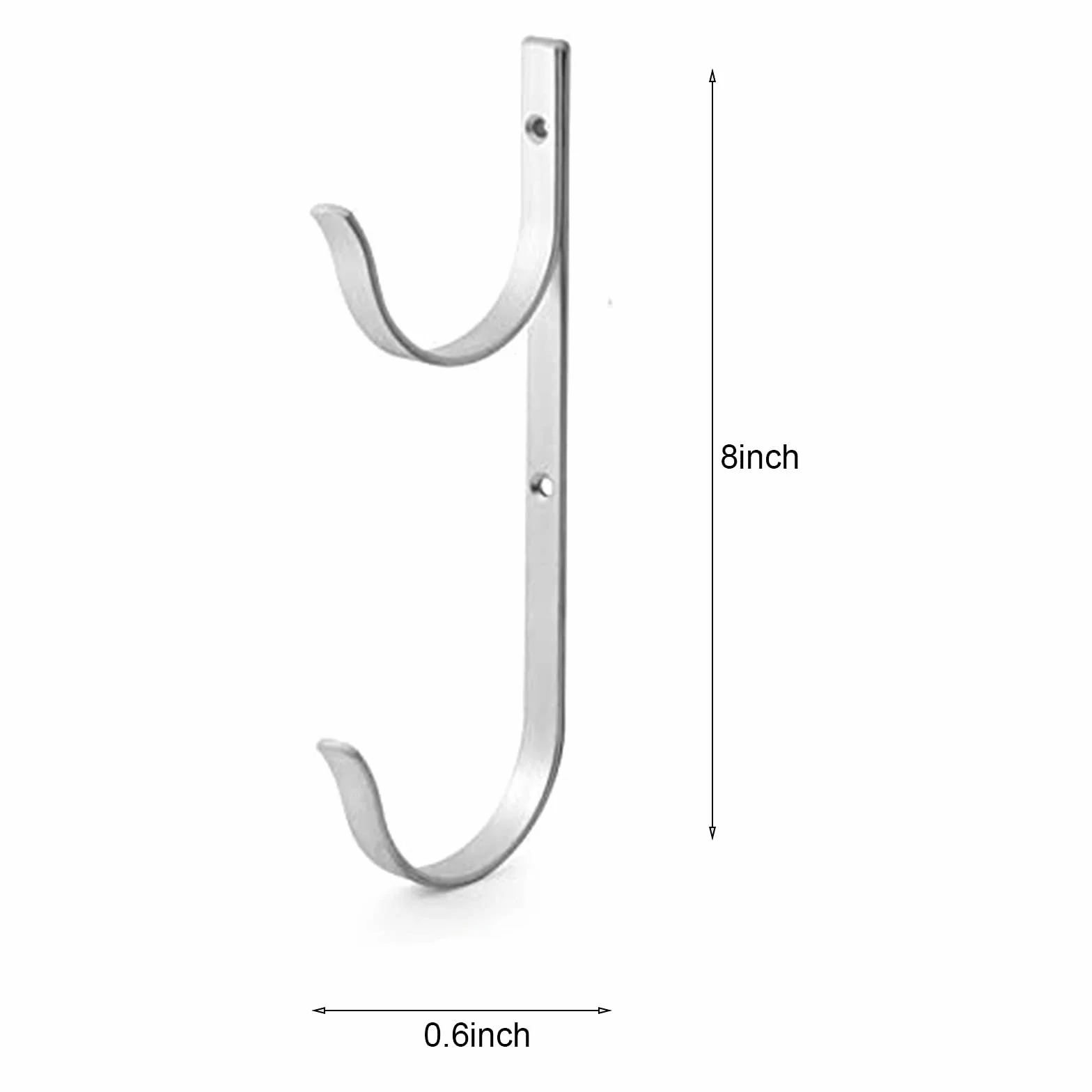 Supports en aluminium pour perche de piscine Lot de 2