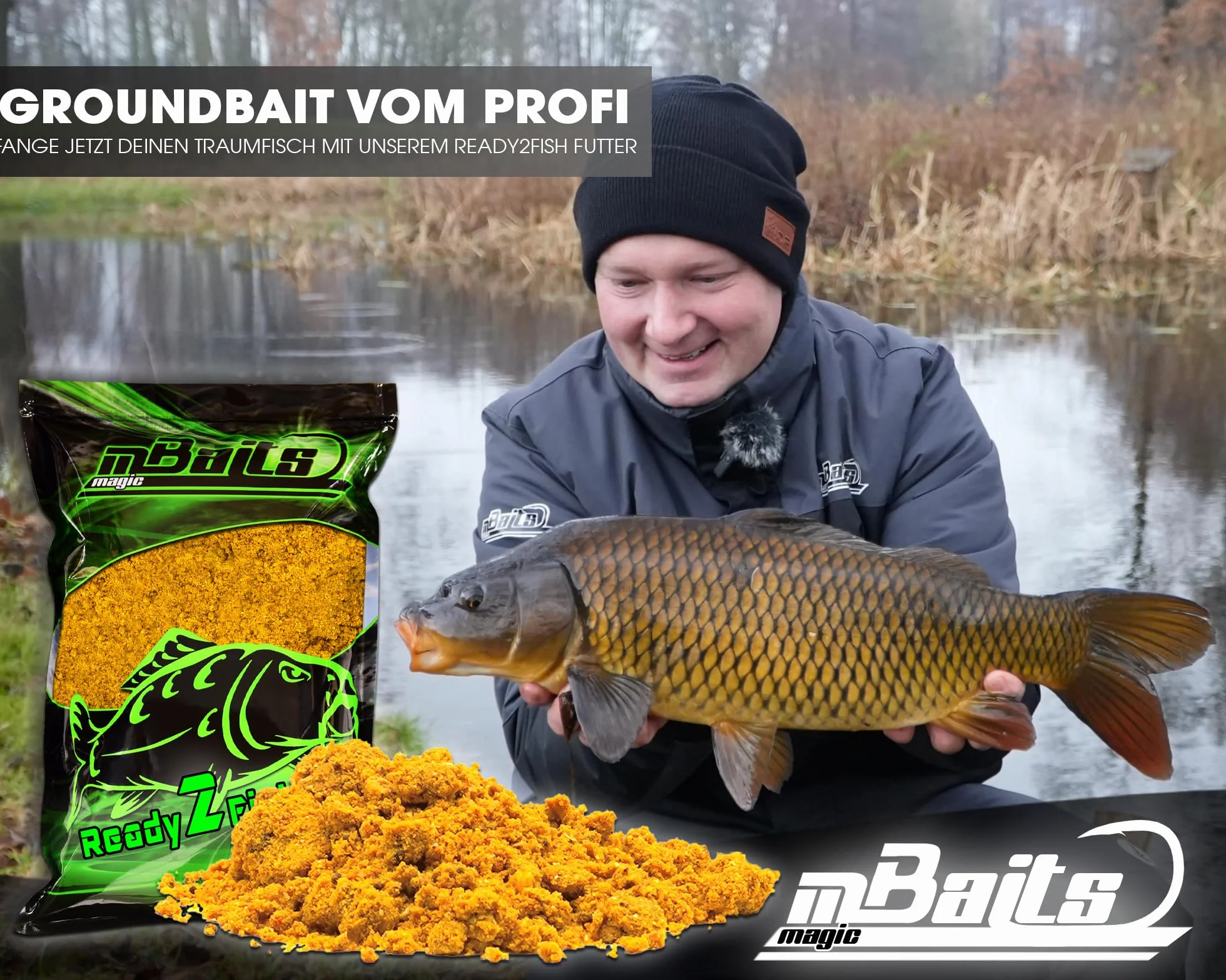 Magic Baits Ready 2 Fish Groundbait 800 g Sweet Corn