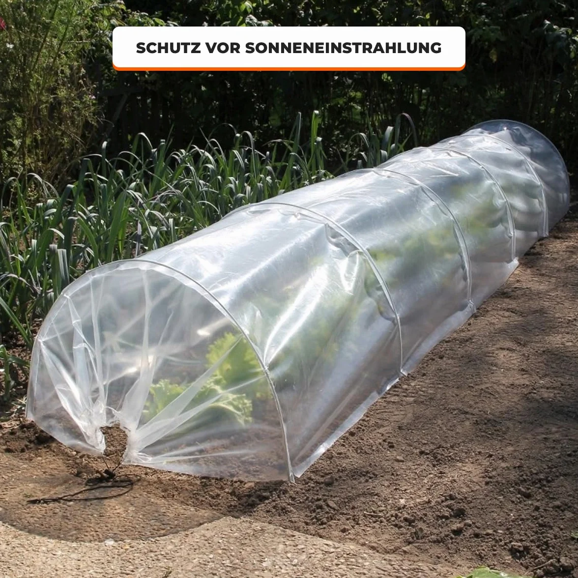 Tunnel de jardin en aluminium Mini serre protection contre legel résistante UV intempéries