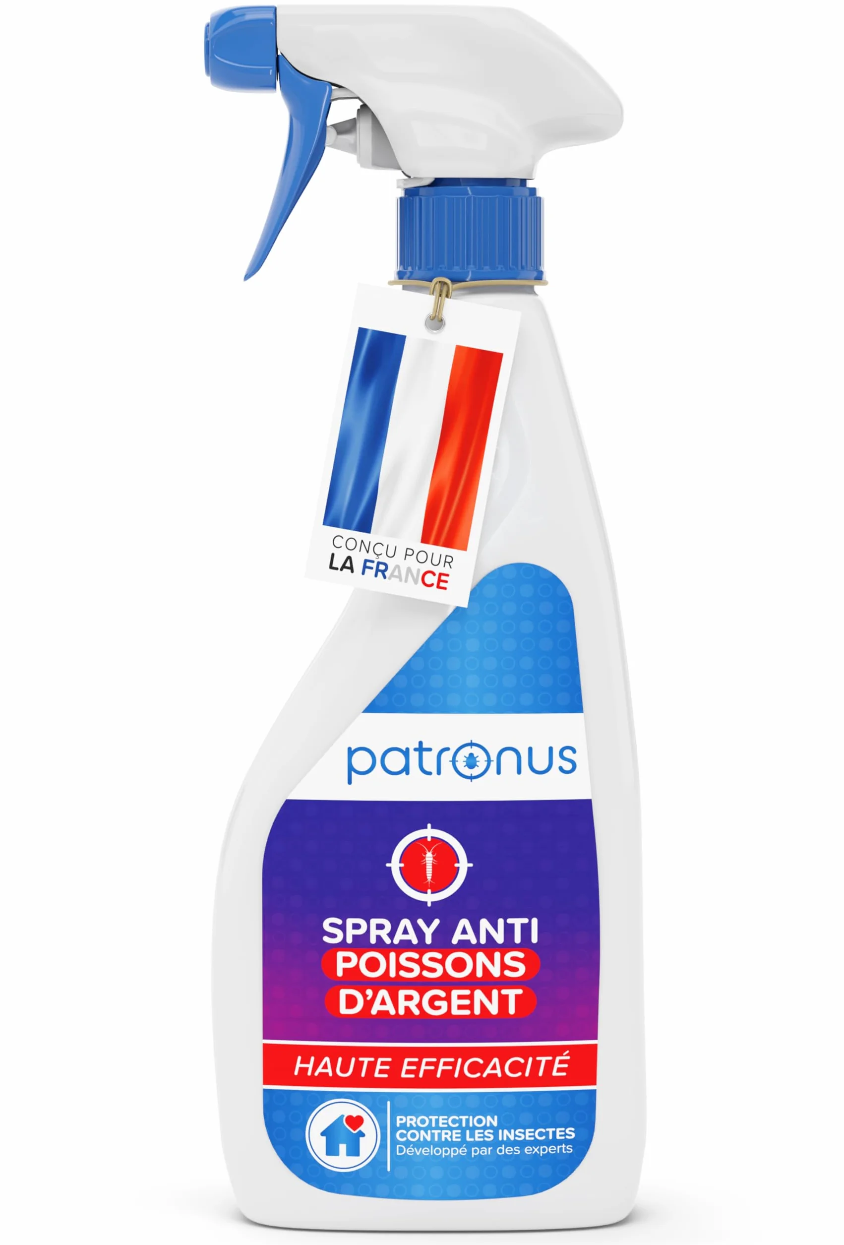 Spray anti-poissons d'argent 500 ml - Patronus alternative aux pièges