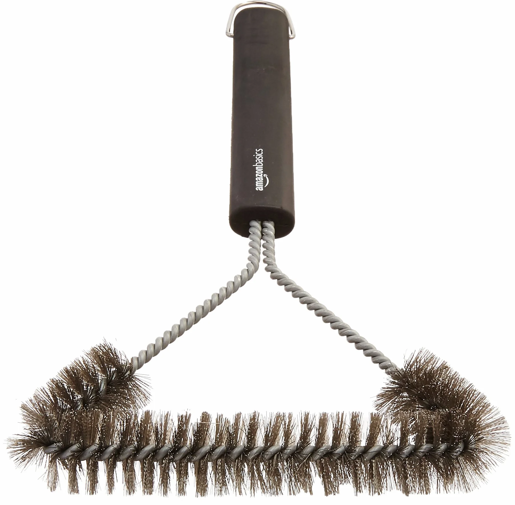 Amazon Basics Brosse de nettoyage triangulaire grille barbecue 30,5 cm Noir
