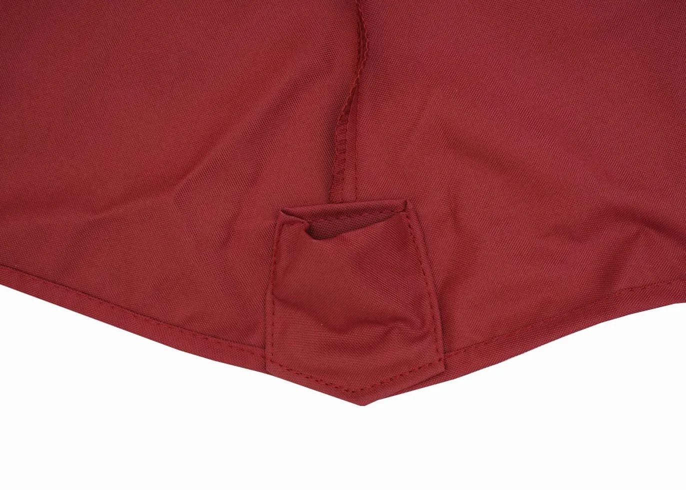 Mendler Toile de Parasol HWC-A96 8 Baleines Ø3m 220g/m² Polyester Bordeaux