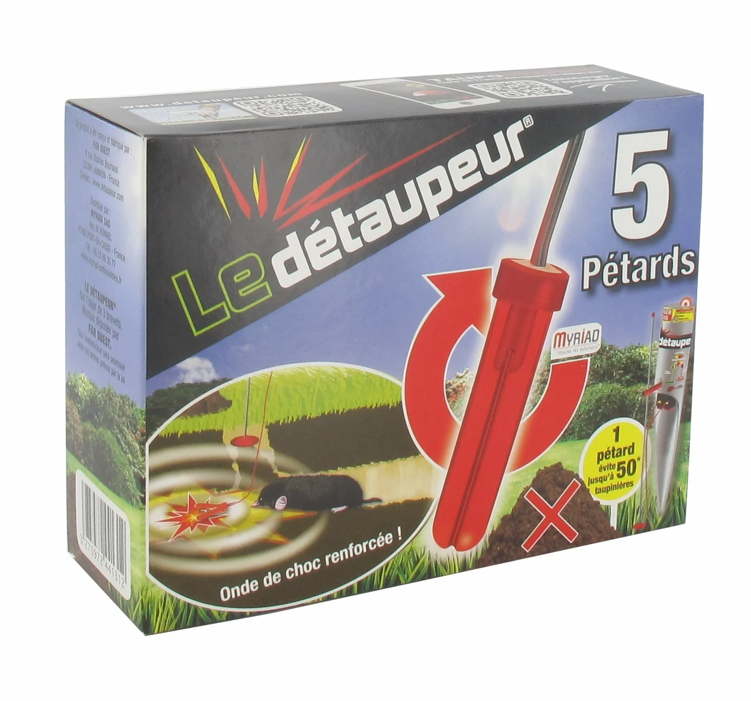 Greenstar 10950 Boite de 5 pétards pour détaper