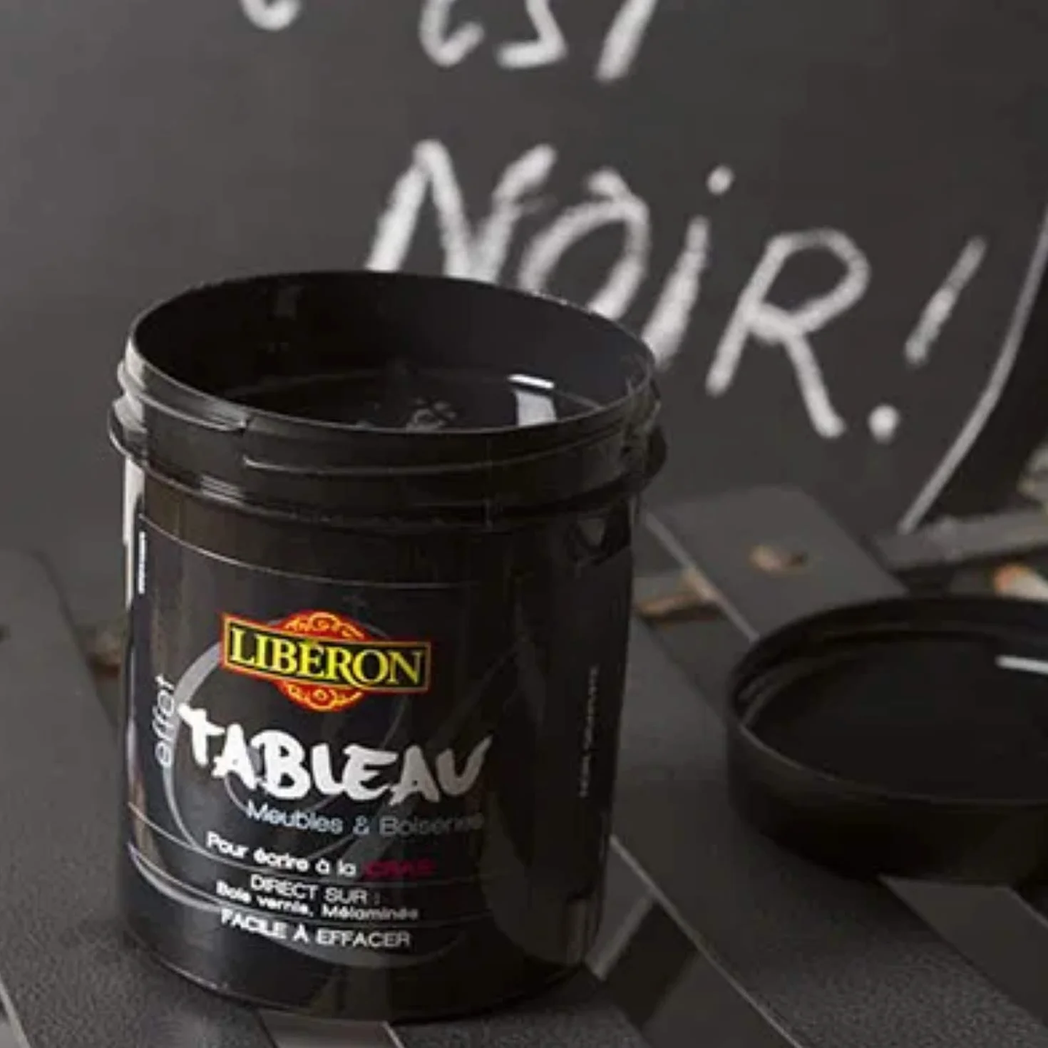 Libéron Peinture tableau, Noir Graphite,0,5L