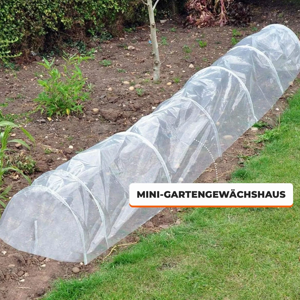 Tunnel de jardin en aluminium Mini serre protection contre legel résistante UV intempéries