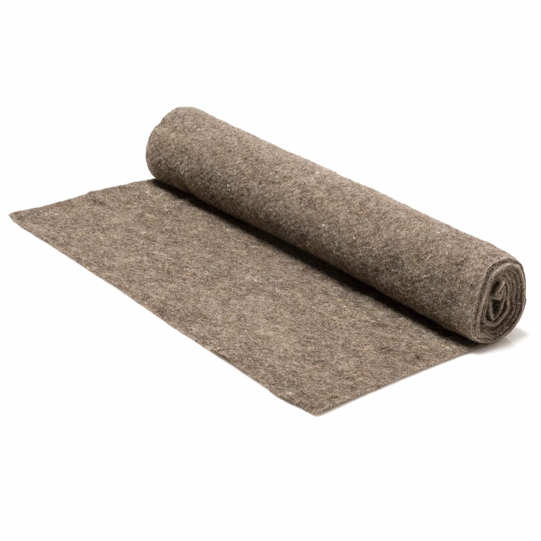 La Cordeline Feutre Paillage 100% Laine 40 cm x 2 m 600 GR/m2 Naturelle Beige