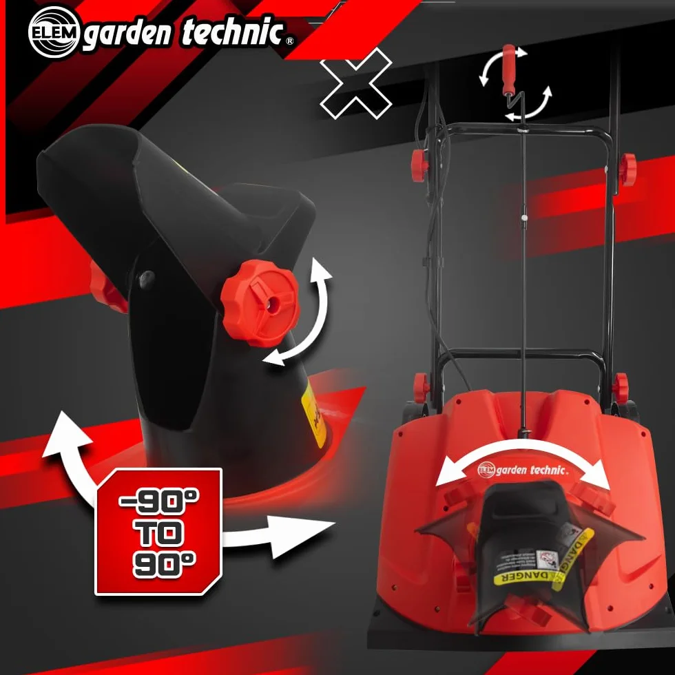 Elem Garden Technic Déneigeuse électrique 2300 W 50 cm