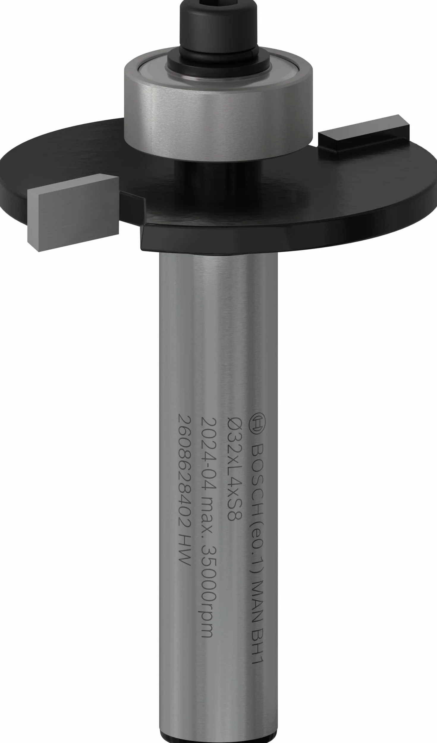 Bosch Accessories 2 608 628 402 Fraise 8 mm 32 x 4 x 51 mm Gris