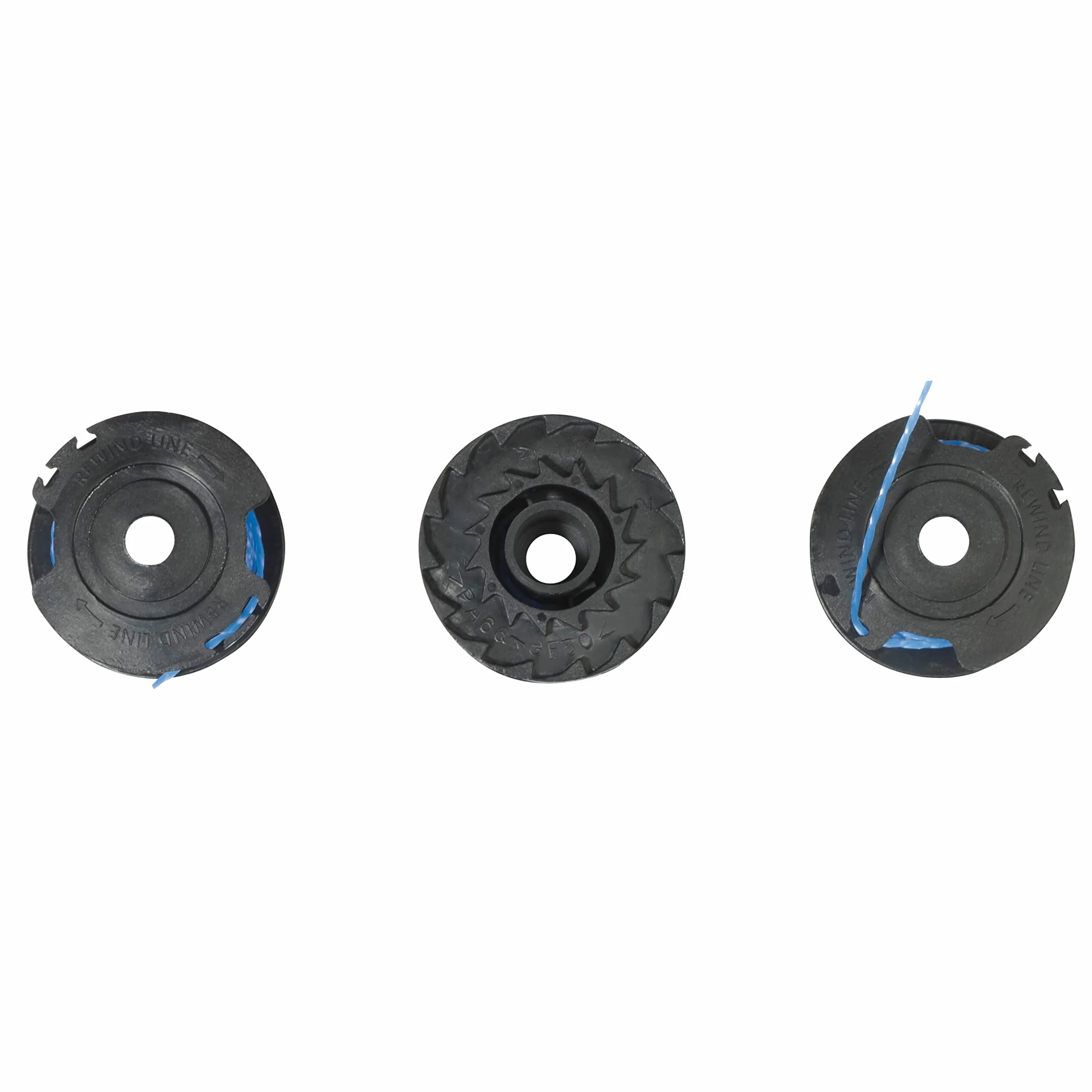 Ryobi RAC125 Lot de 3 Bobines Simple Fil 1,6 mm Rechange Coupe-Bordures 18V One+