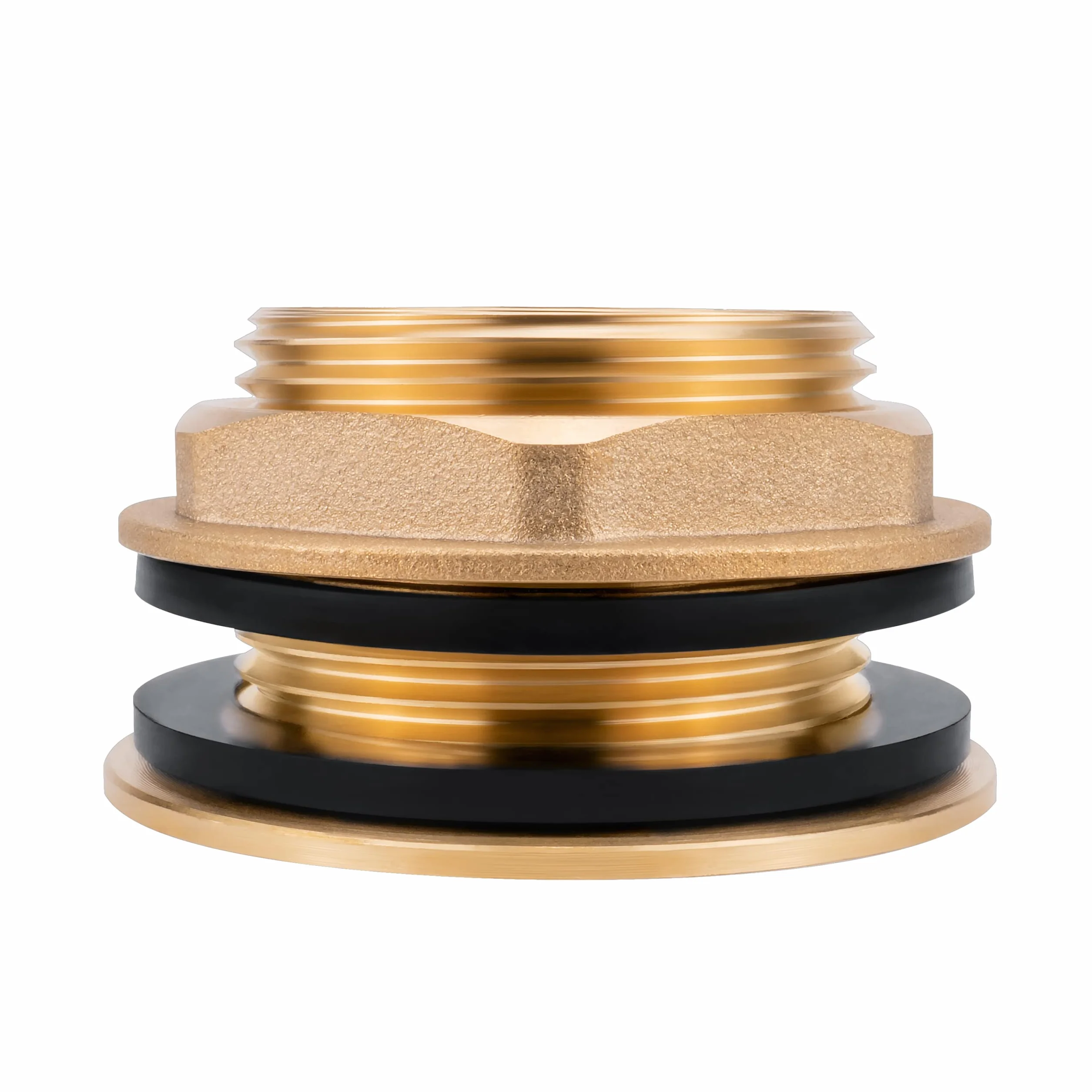 Bächlein Passage Universel pour Citerne de Pluie, Raccordement Laiton 3/4 Pouce Filetage Intérieur