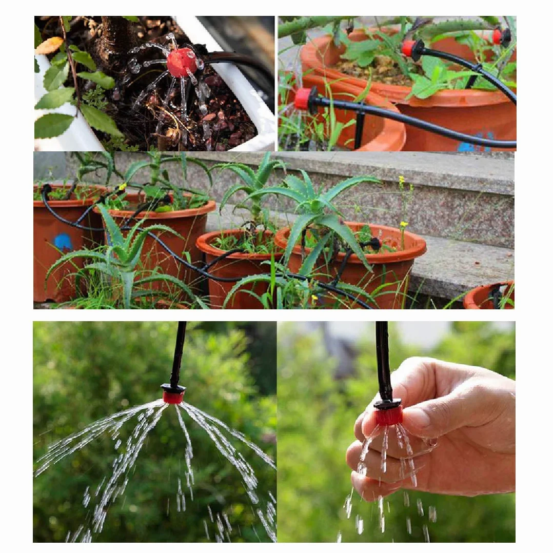 Tuyau d'irrigation goutte à goutte 30M pour jardin terrasse fleurs