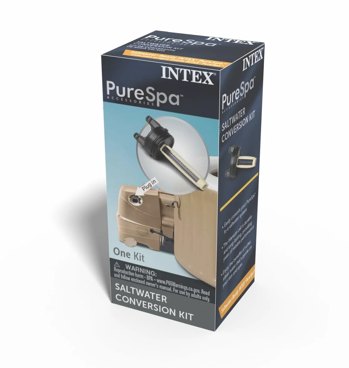 Intex 28530 Kit de conversion pour eau salée PureSpa