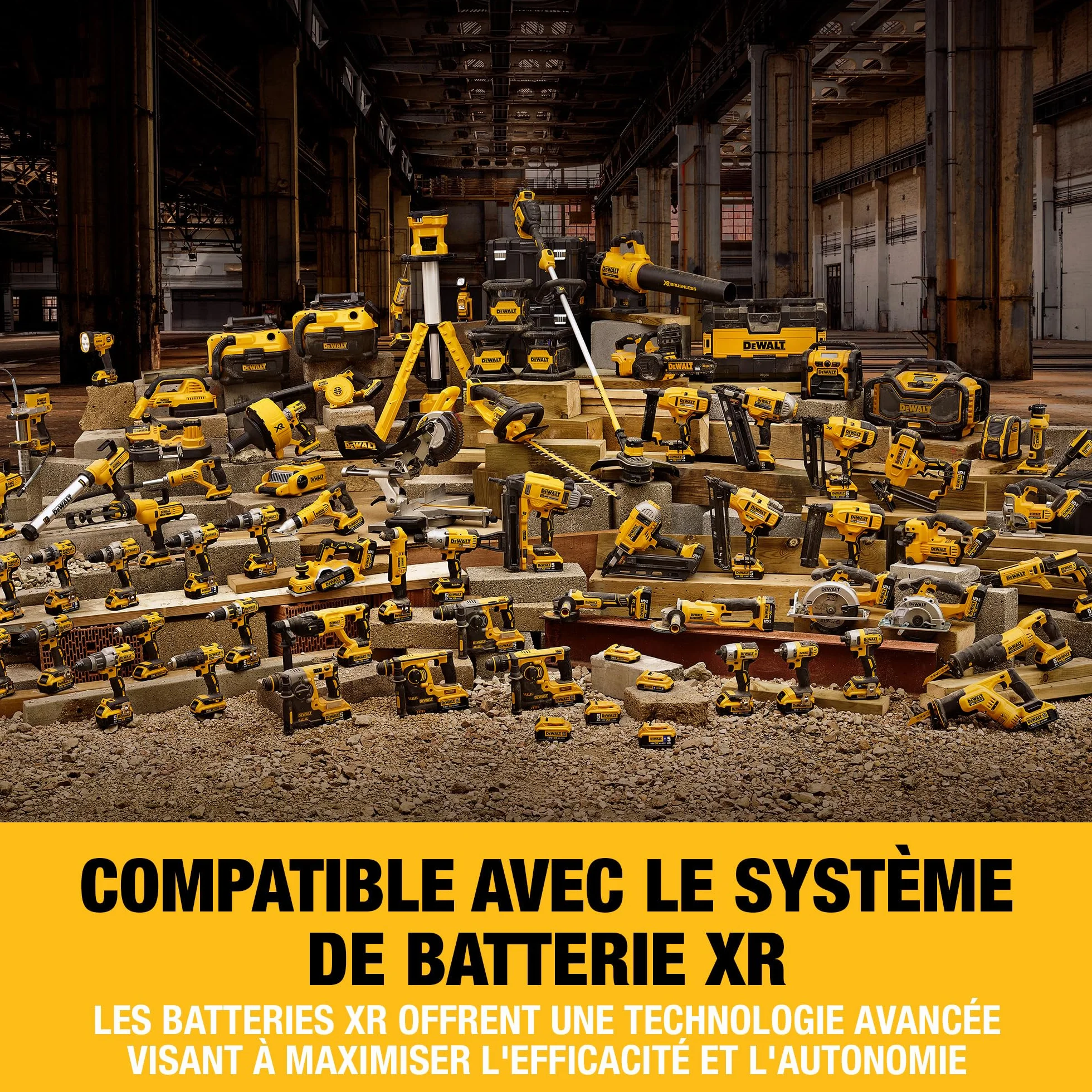 DEWALT Souffleur Compact 18V XR DCV100-XJ Outil Seulement