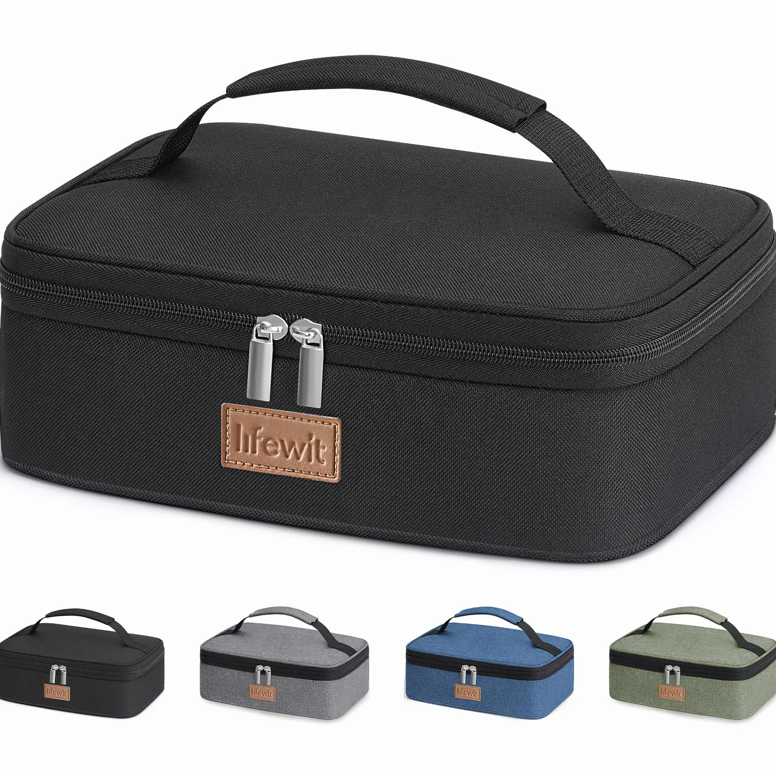 Lifewit Sac Isotherme Repas Thermique Lunch Box 4L Noir