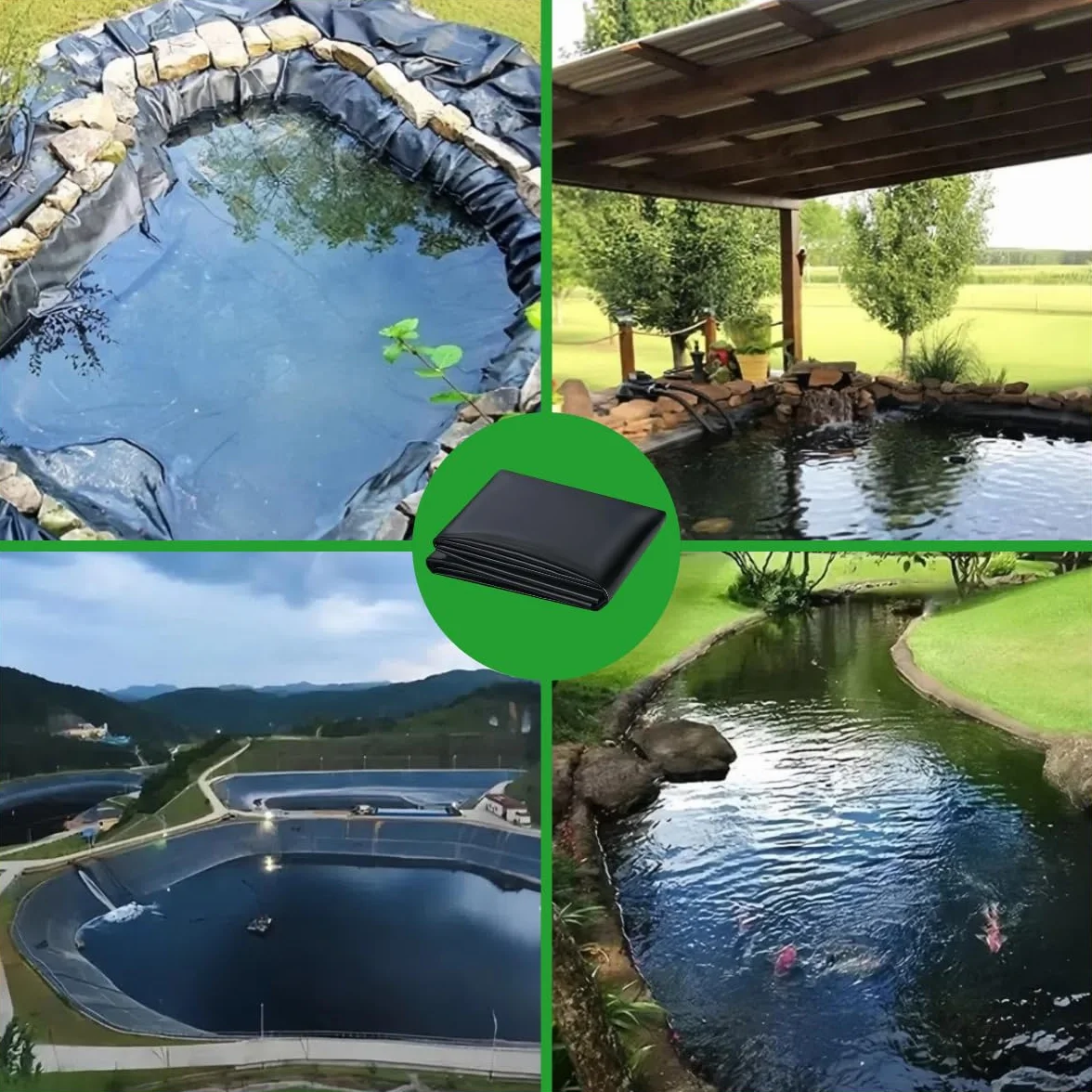 Membrane Renforcée pour Bassin à Poissons Piscines, Revêtement Imperméable pour Petits Étangs et Gardens Pools