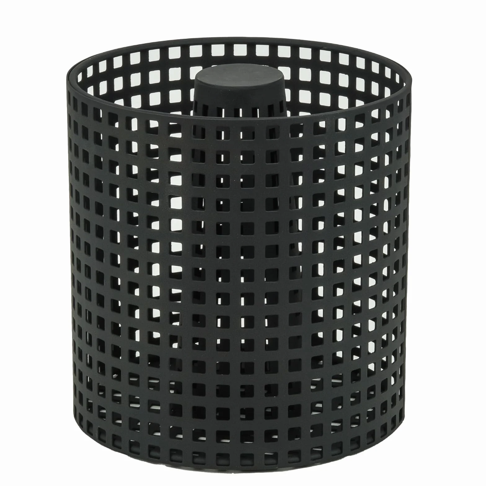 VALO Panier à pellets 17 x 18 cm Noir Acier Résistant au feu