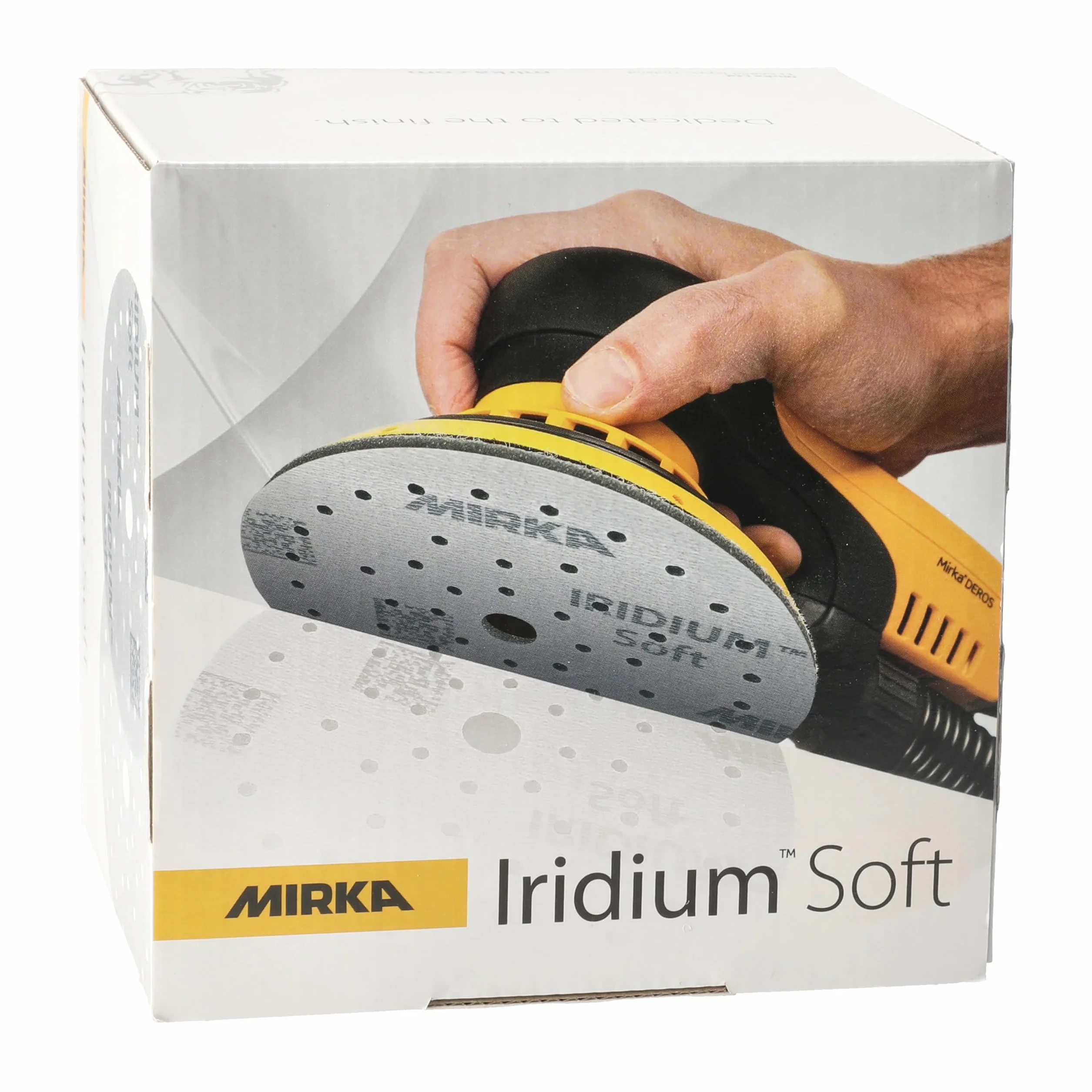 Mirka Iridium Soft Disques abrasifs Ø 125 mm/Grain P2000 / autoagrippant Multifit / 20 pièces/Abrasifs à base de mousse pour un ponçage à sec précis, ponçage de vernis, finition