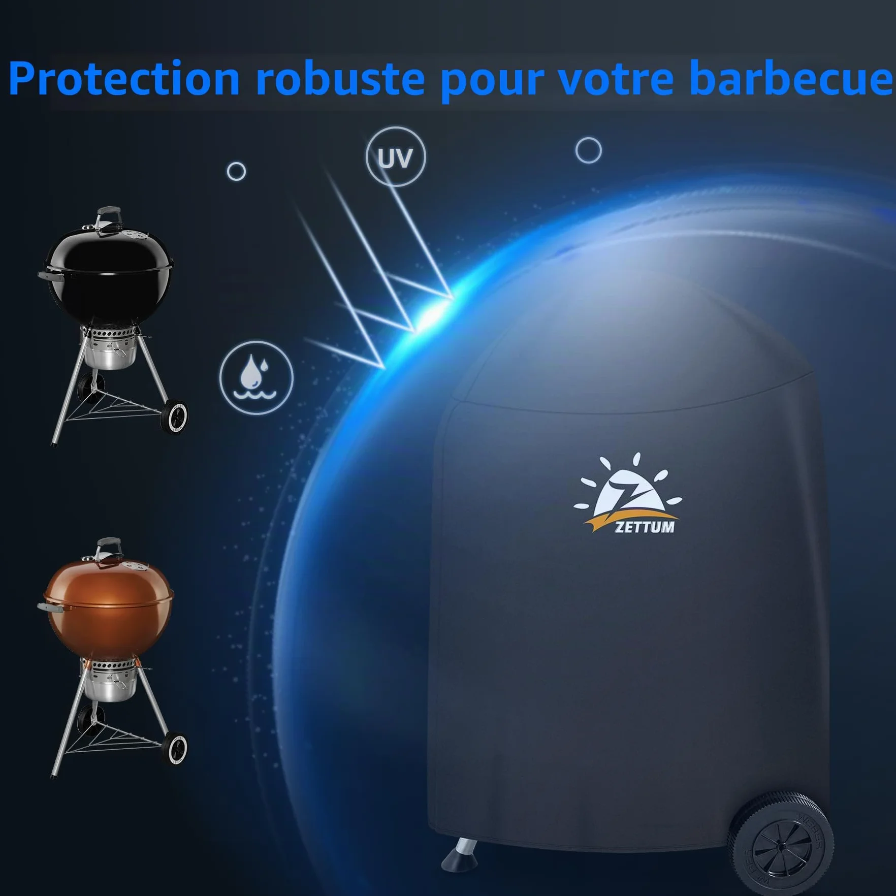 Weber Housse de Barbecue 57 cm Imperméable