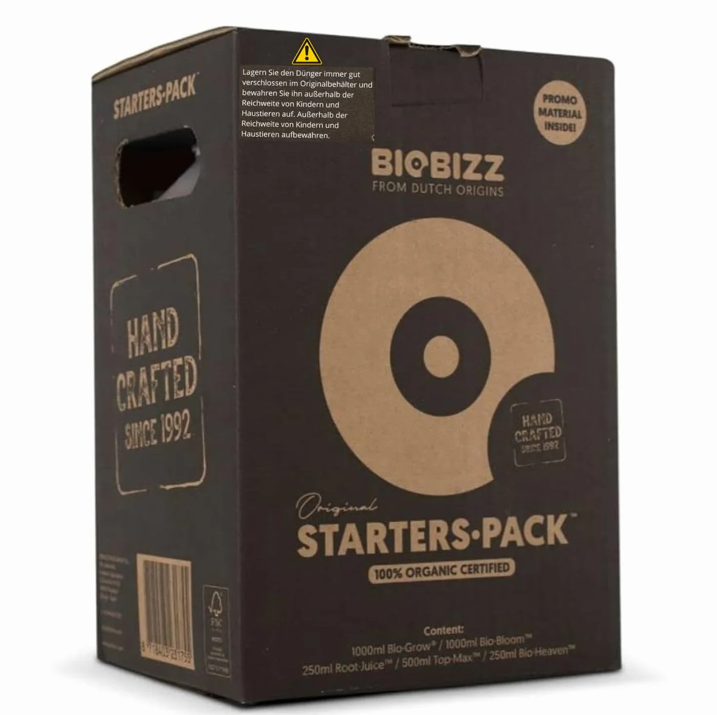 Biobizz Pack Démarrage Engrais Liquide pour Plantes Set de Croissance