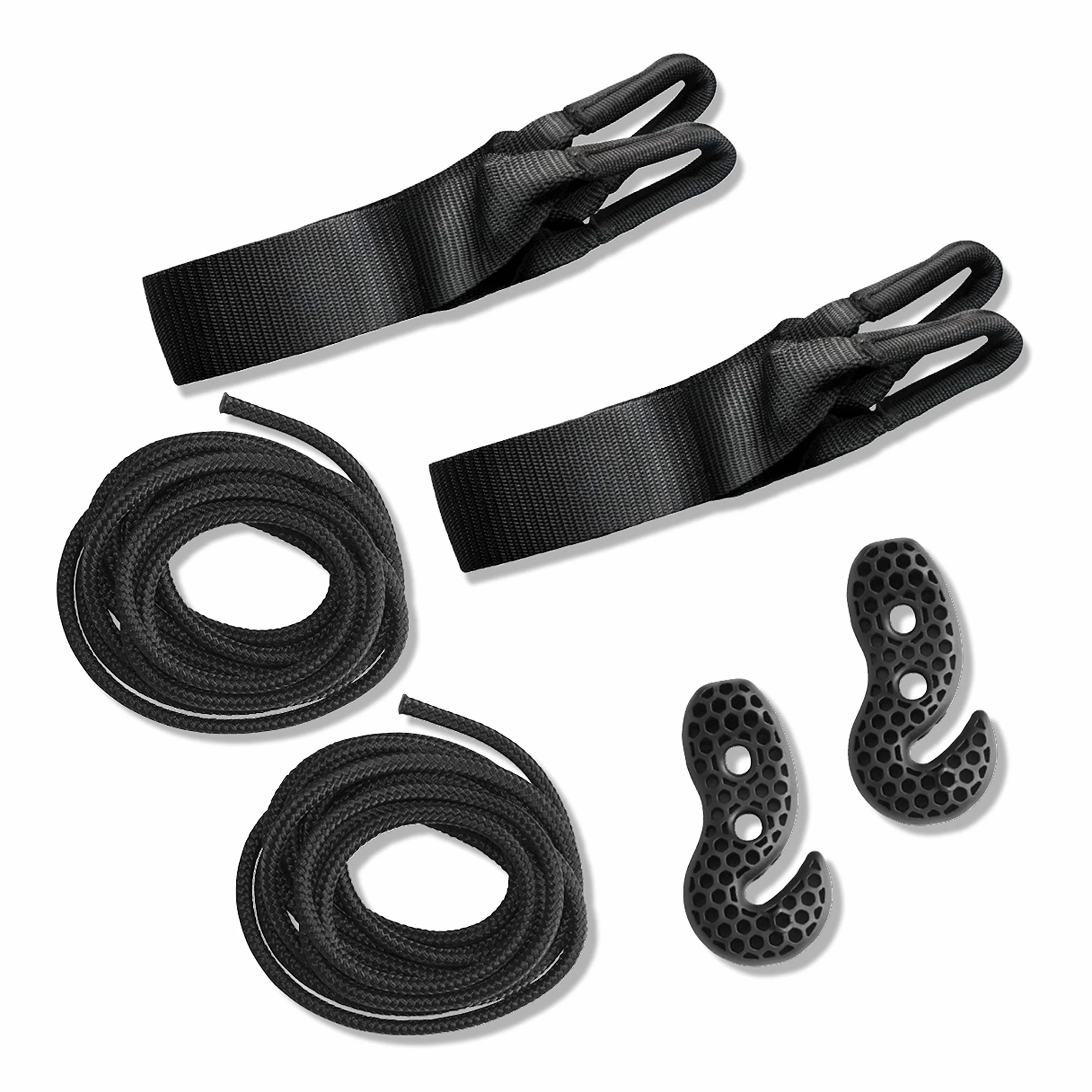 La Siesta TreeMount Black Fixation multi-surface pour chaise-hamacs et nid-hamacs