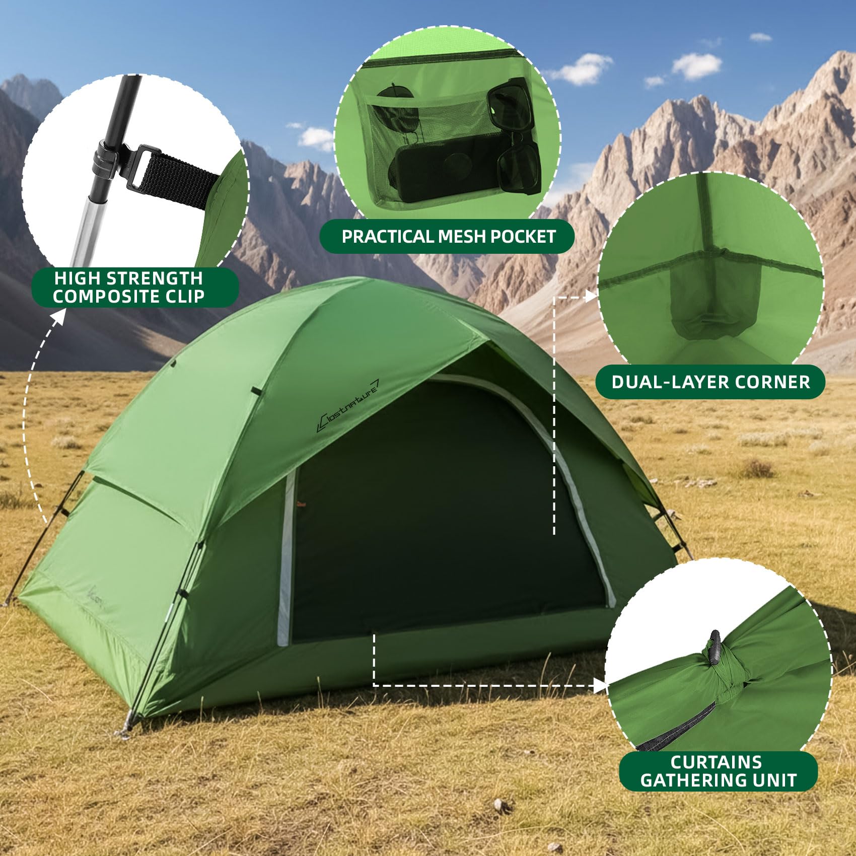 Versatile All-Season Expedition Tent
