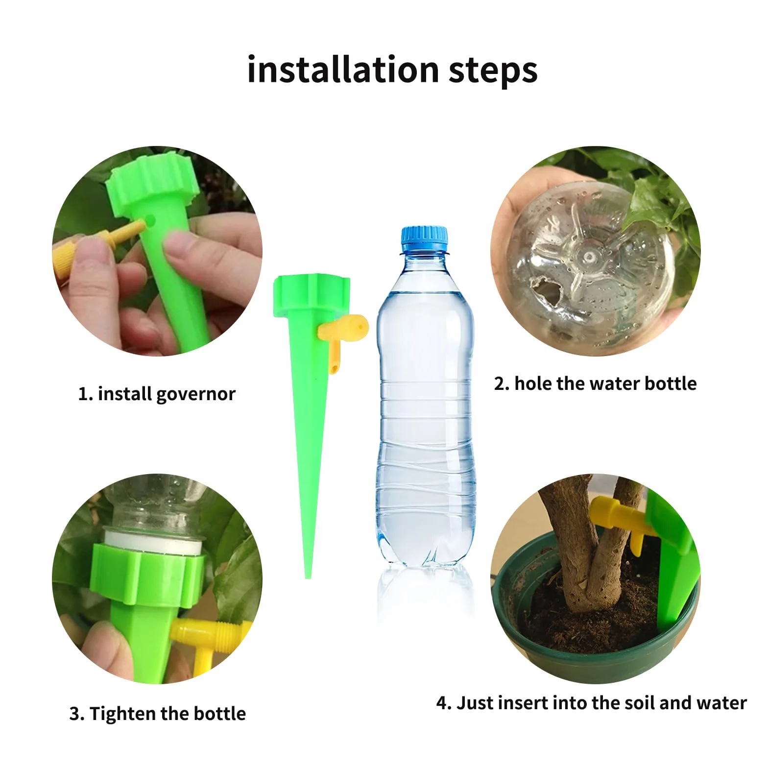 Kit Irrigation Goutte à Goutte Automatique 20 Pièces pour Plantes Jardin Intérieur Extérieur